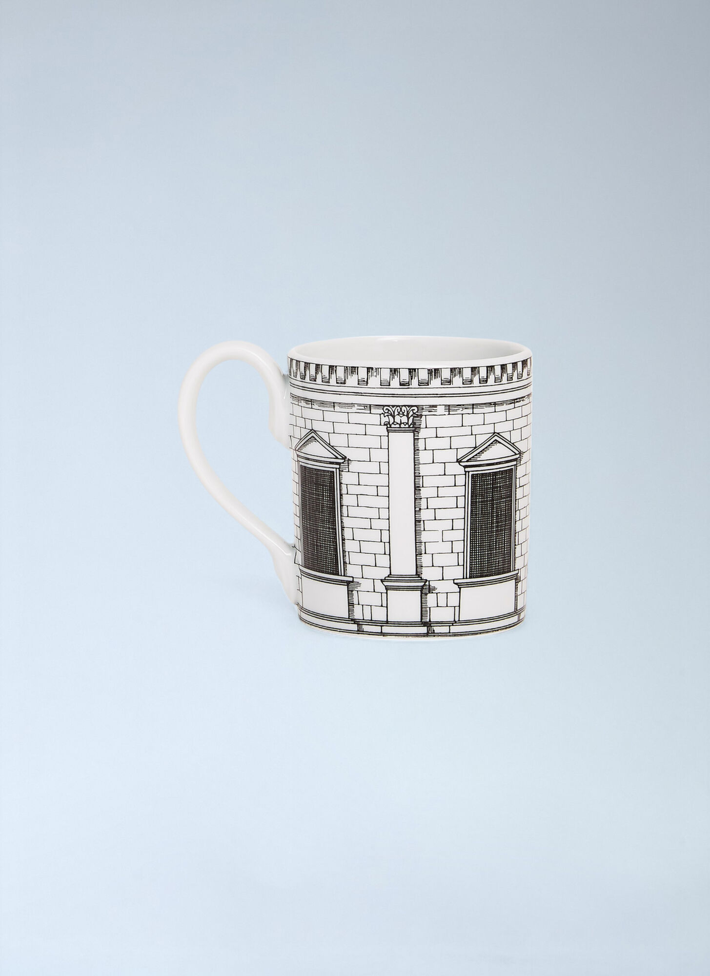 Fornasetti Architettura Mug - 茶&咖啡器具 White One Size