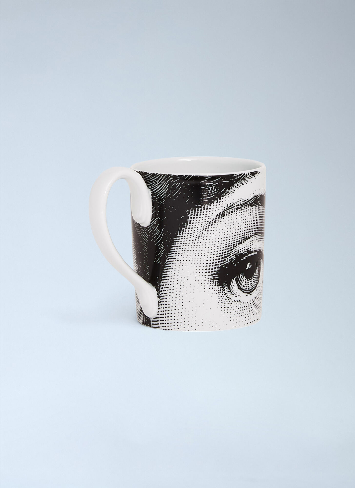  Fornasetti Fornasetti Occhi Mug -  Tea & Coffee White One Size 