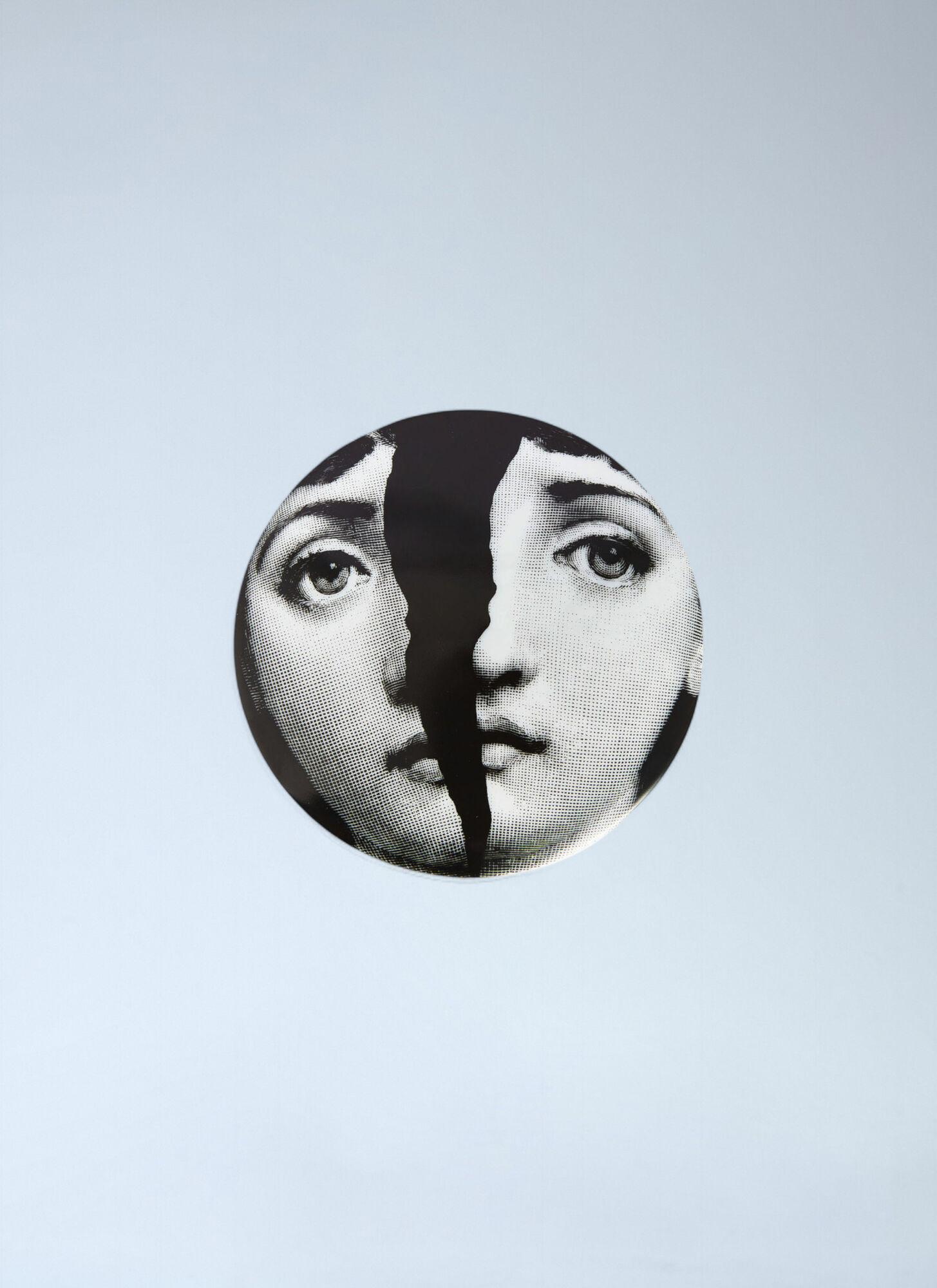 Fornasetti Unisex White Tema E Variazioni N.10 Round Box - Organising One Size