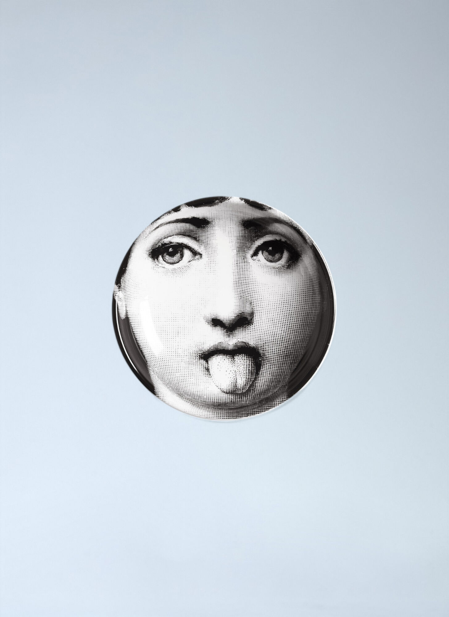 Fornasetti Unisex Black Tema E Variazioni N.82 Ashtray - Kitchen One Size
