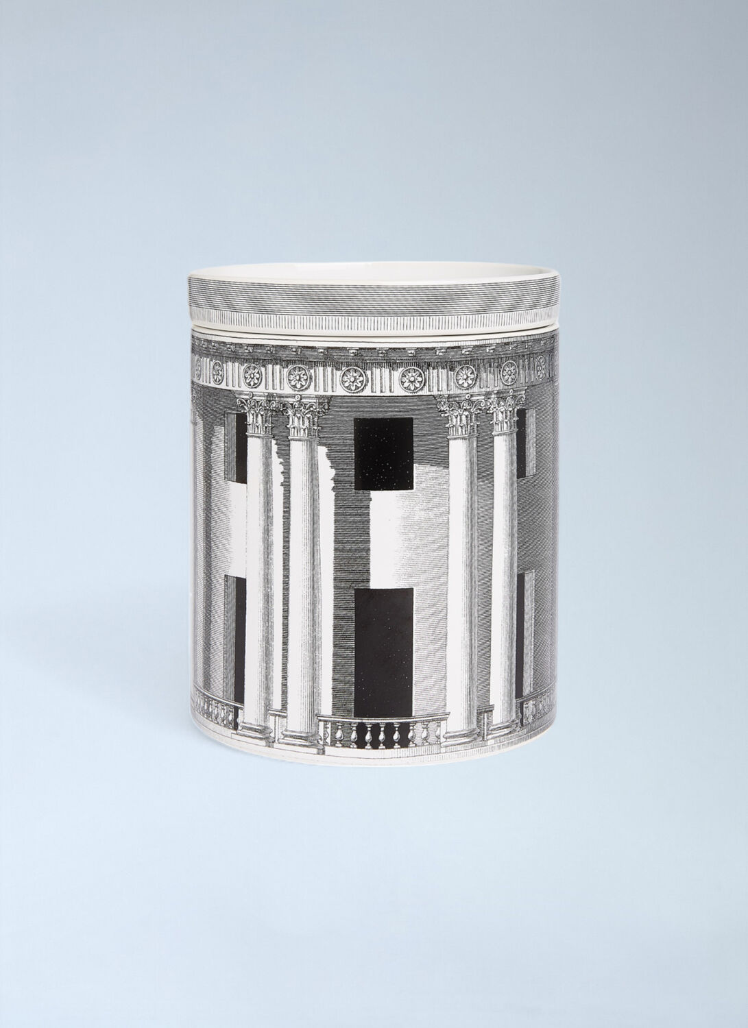 Fornasetti Nel Mentre Immaginazione Scented Candle In Black