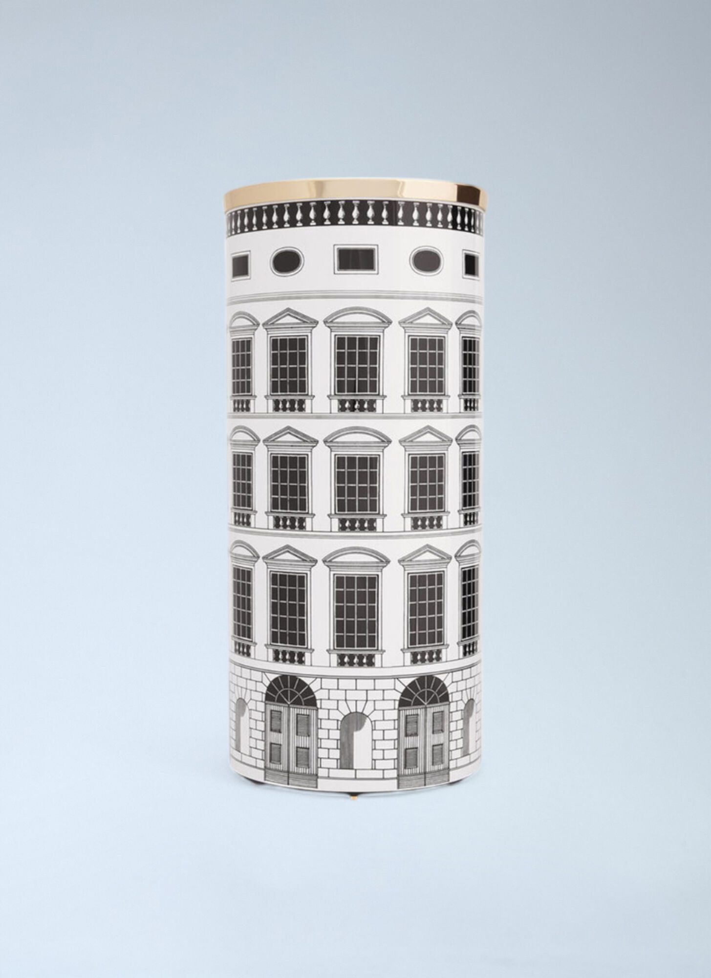 Fornasetti Unisex Multicolour Architettura Umbrella Stand - Organising One Size