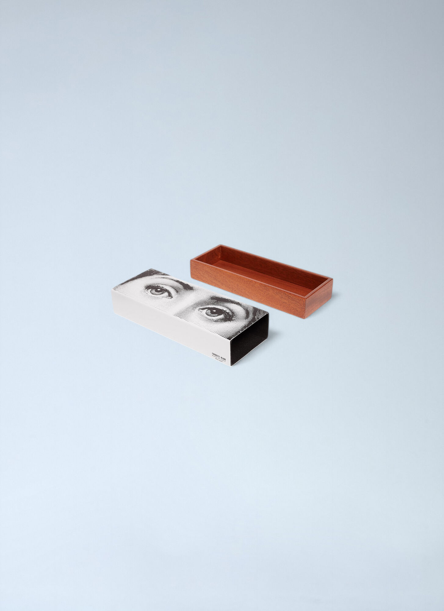  Fornasetti Fornasetti Occhi Box -  Organising White One Size 