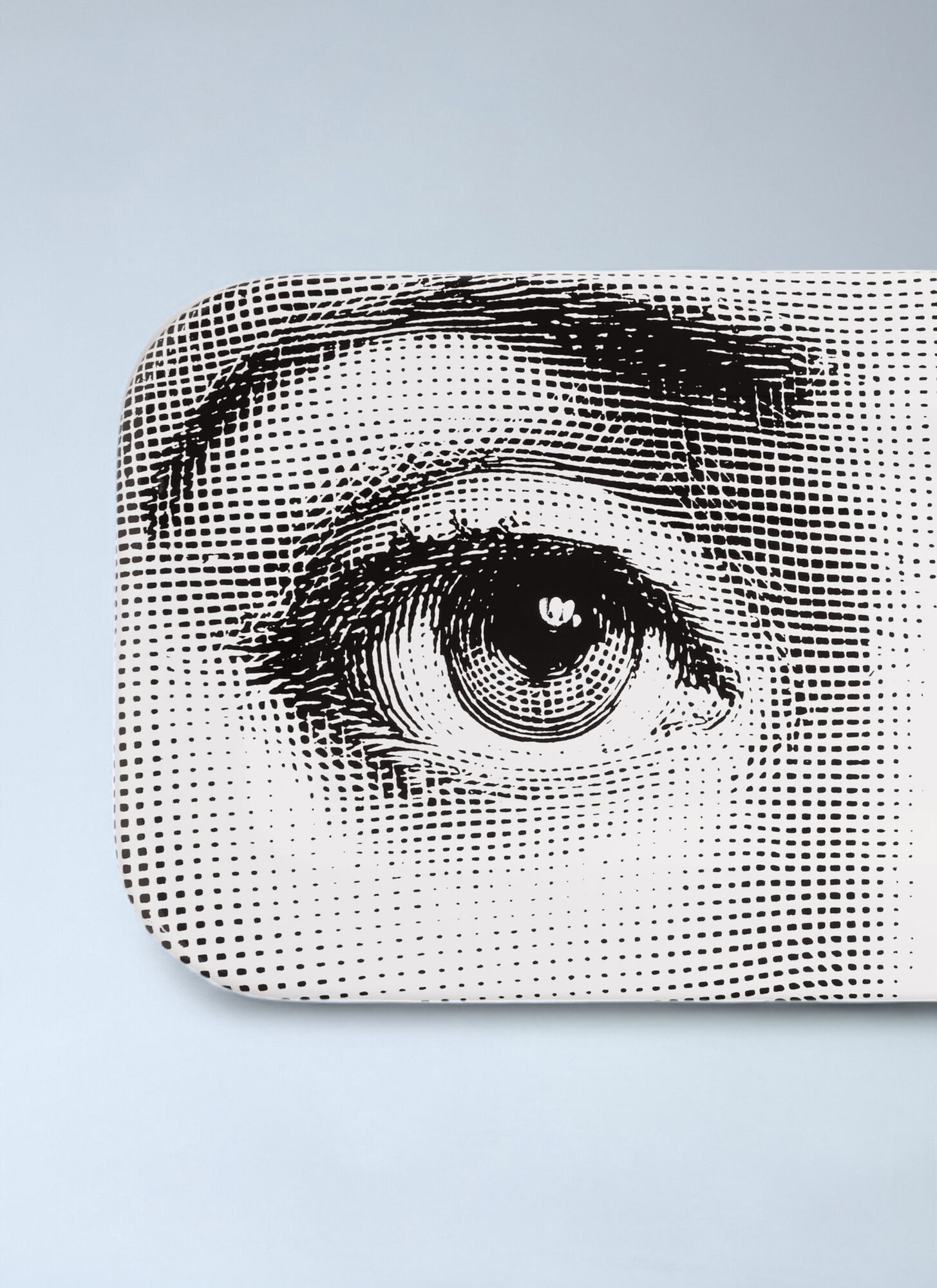  Fornasetti Fornasetti Occhi Tray -  Kitchen  White One Size 