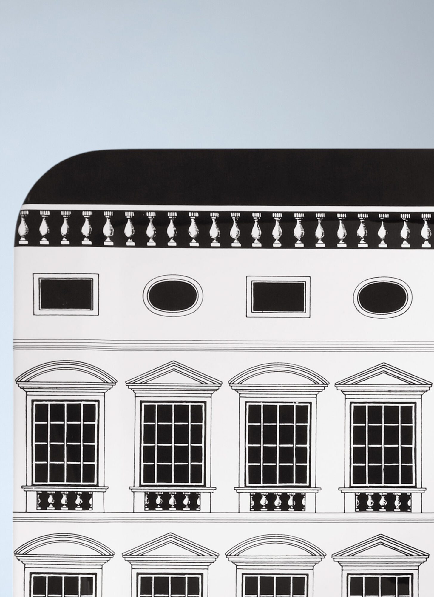  Fornasetti Fornasetti Architettura Tray -  Kitchen Multicolour One Size 