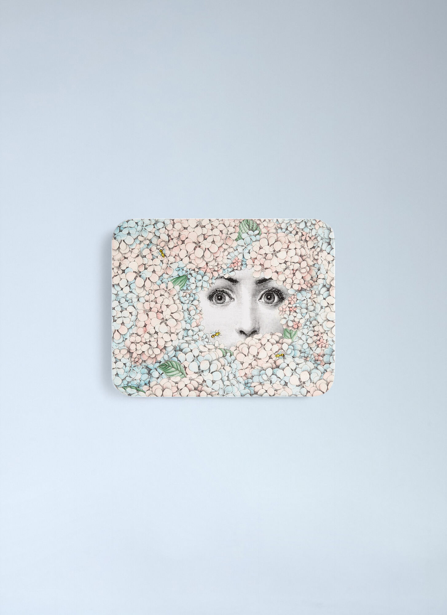 Fornasetti Large Ortensia Tray - 厨房 Multicolour One Size