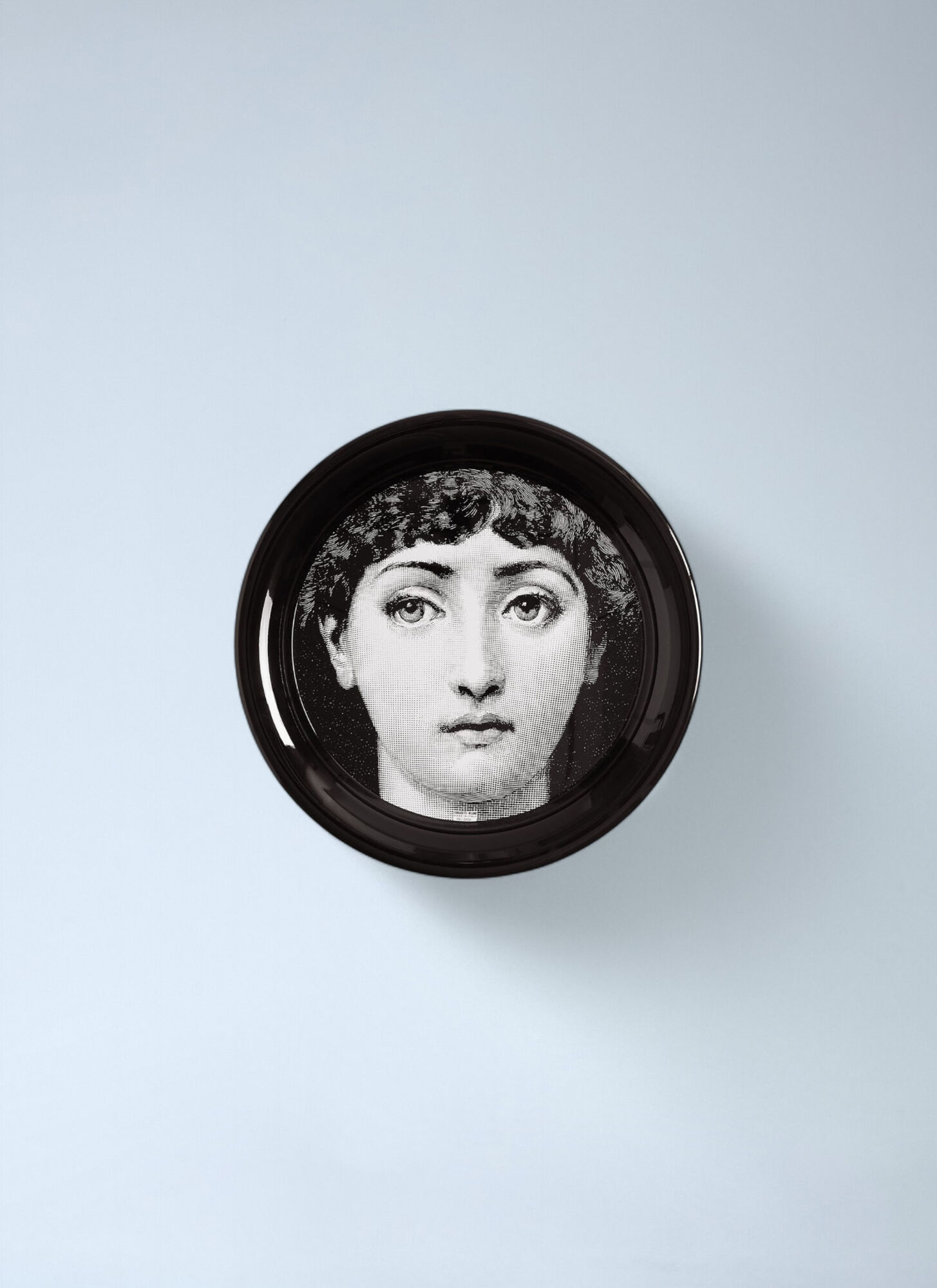 Fornasetti Unisex Black Tema E Variazioni N.1 Tray - Kitchen One Size