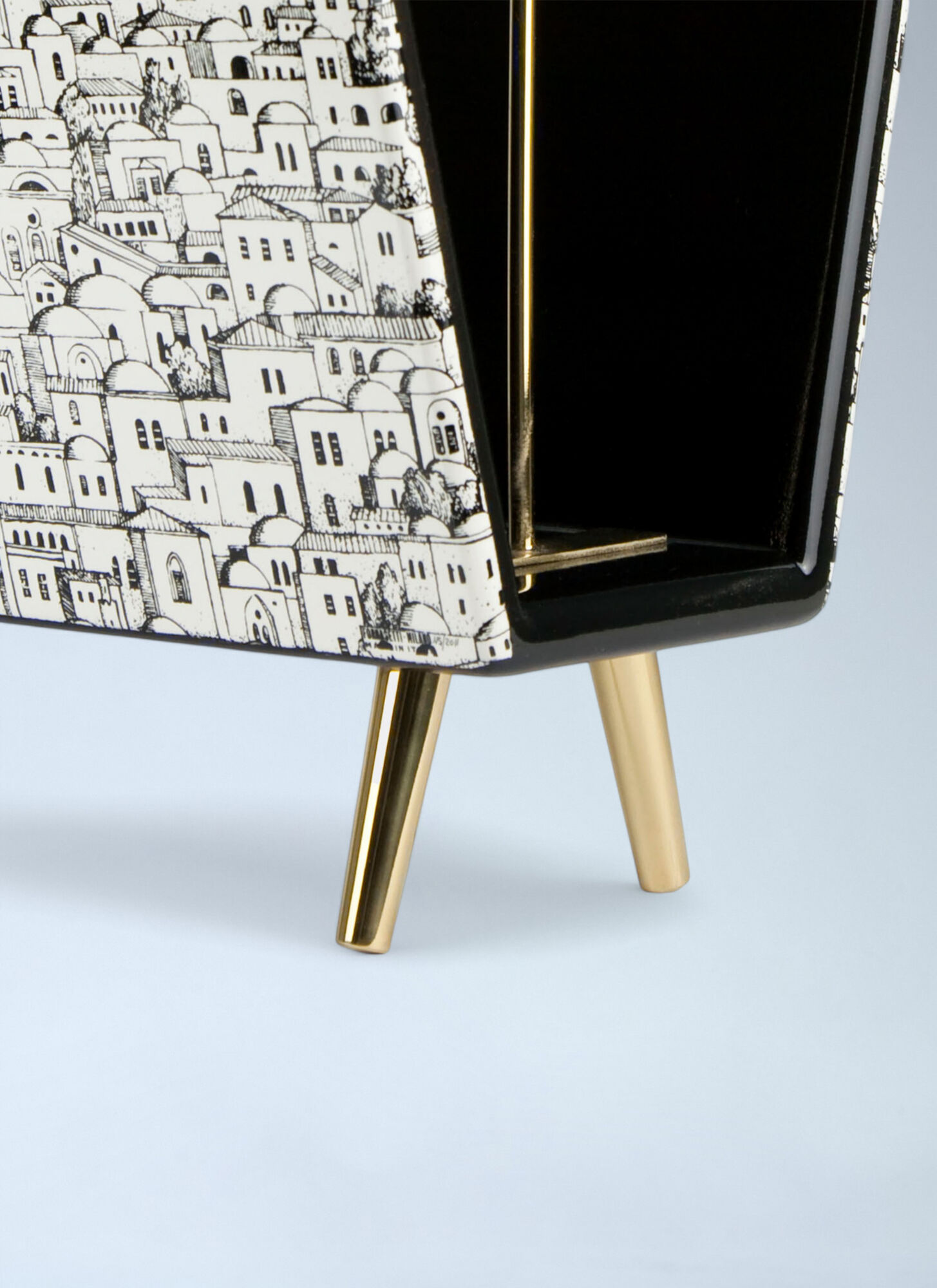  Fornasetti Fornasetti Gerusalemme Magazine Rack -  Organising Multicolour One Size 