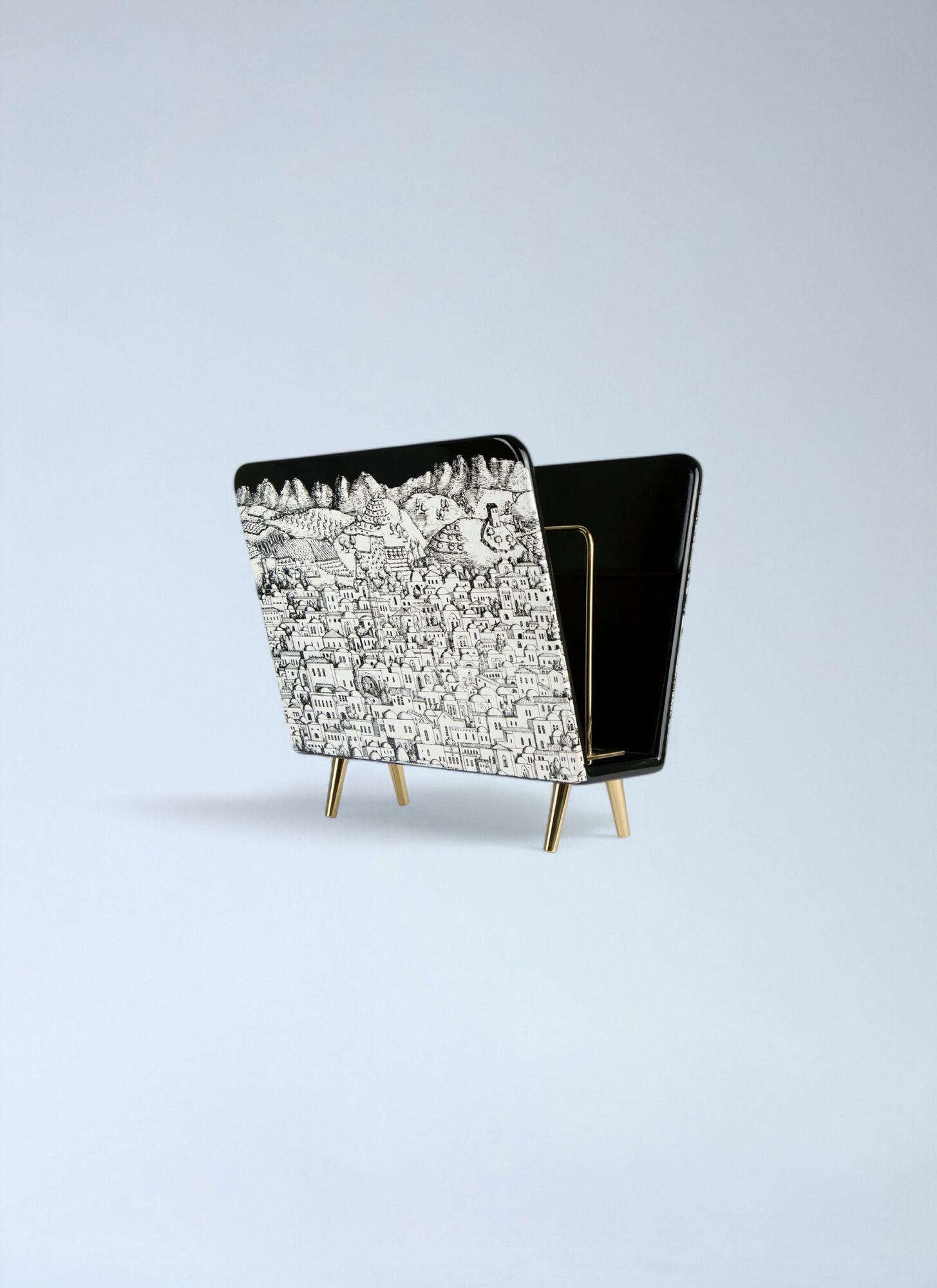  Fornasetti Fornasetti Gerusalemme Magazine Rack -  Organising Multicolour One Size 