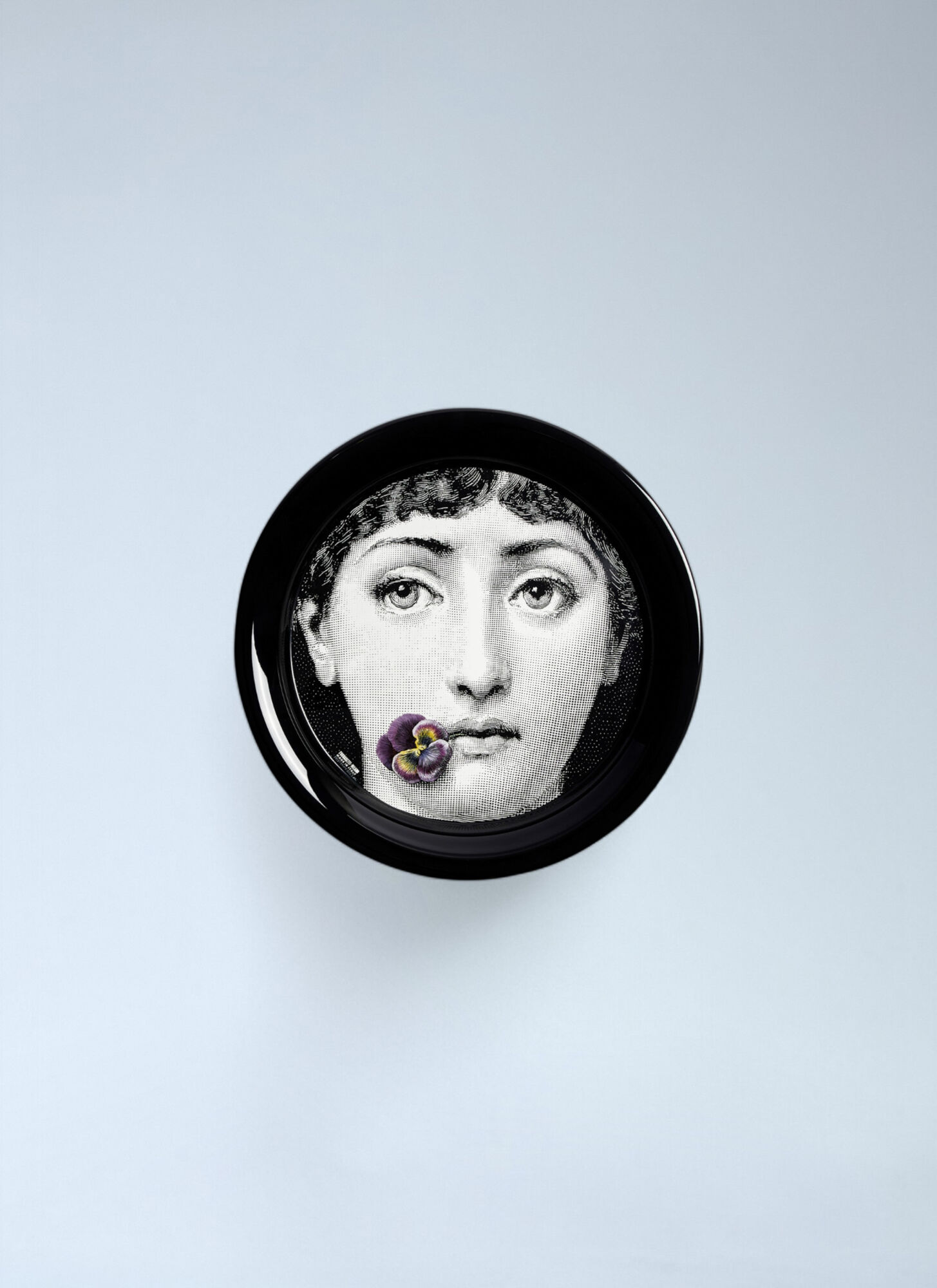 Fornasetti Unisex Black Tema E Variazioni N.137 Tray - Kitchen One Size