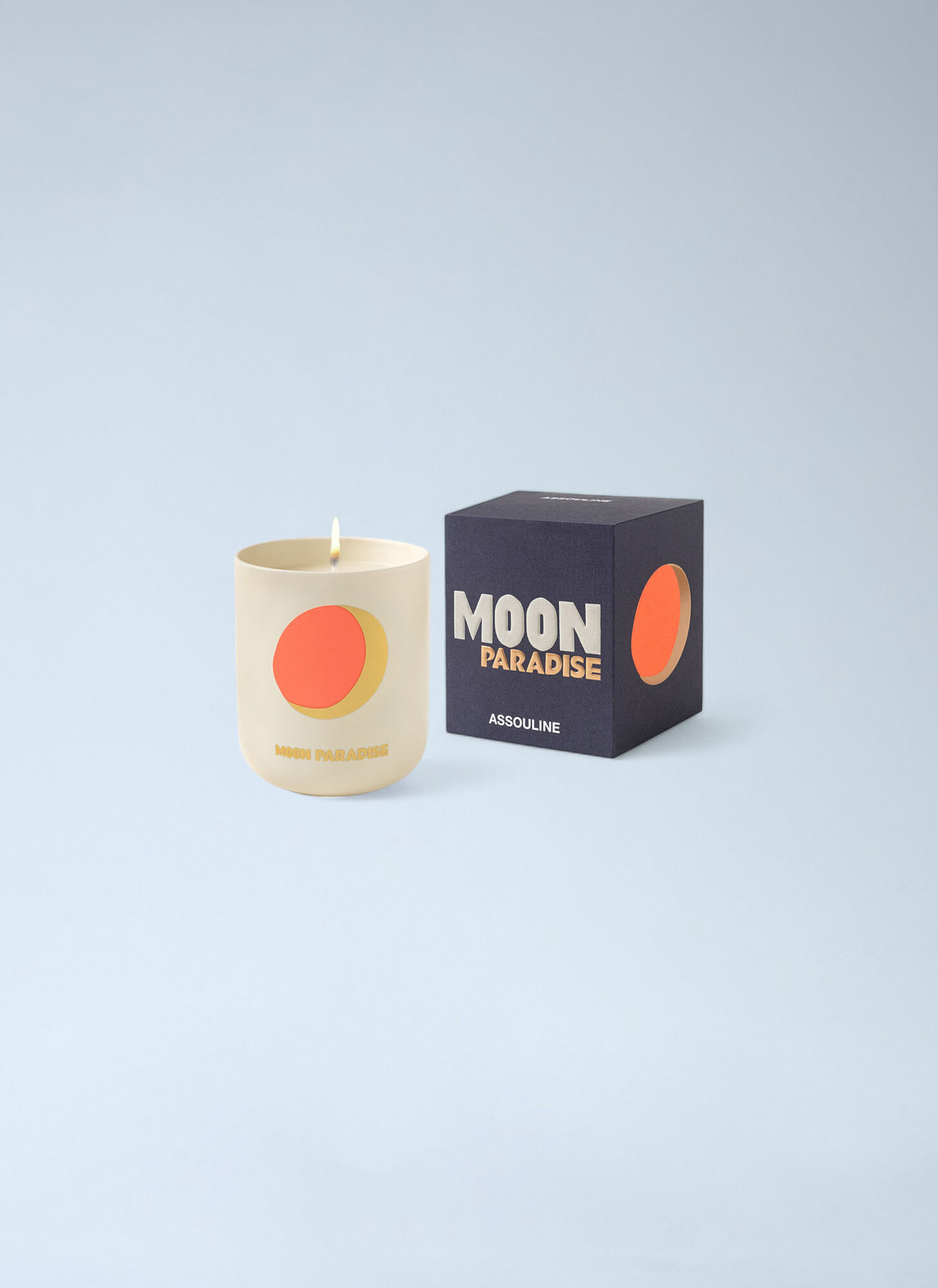  Assouline Assouline Moon Paradise Travel Candle -  Candles & Scents Dark Blue One Size 