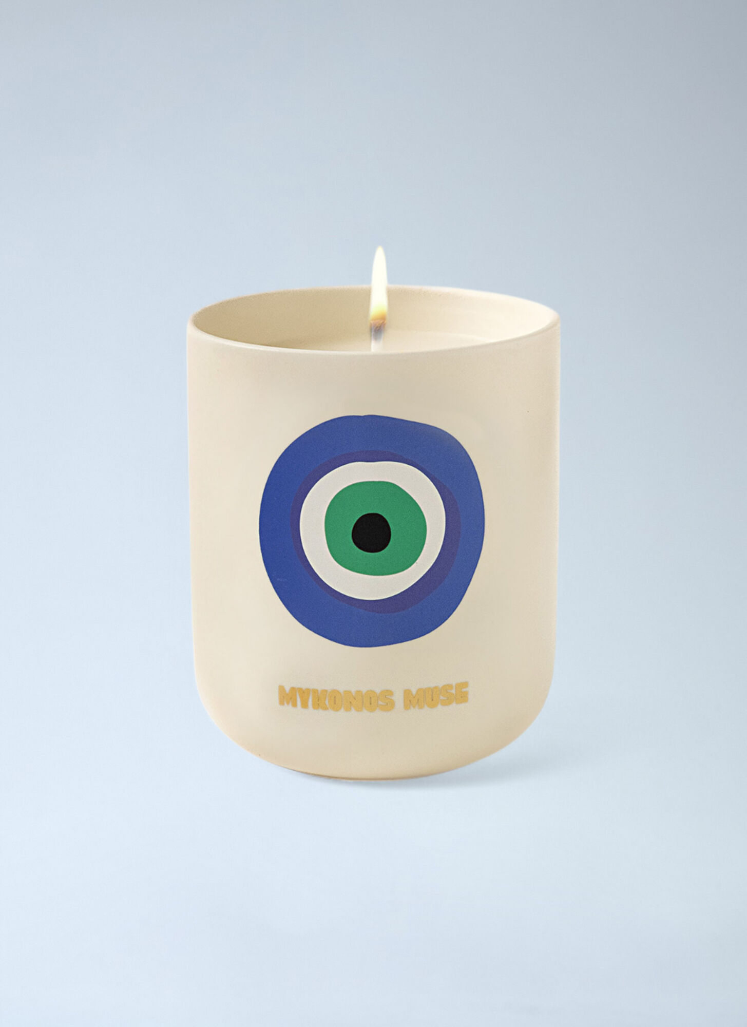 Assouline Unisex Blue Mykonos Muse Travel Candle - Candles & Scents One Size