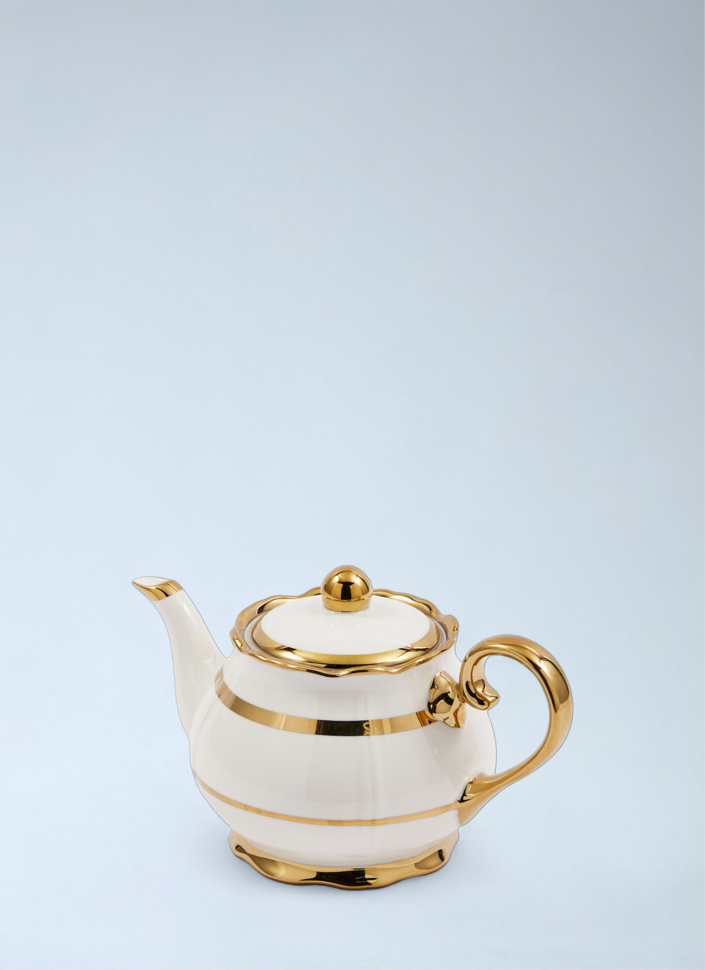 Polspotten Unisex White Golden Finds Teacup - Tea & Coffee One Size