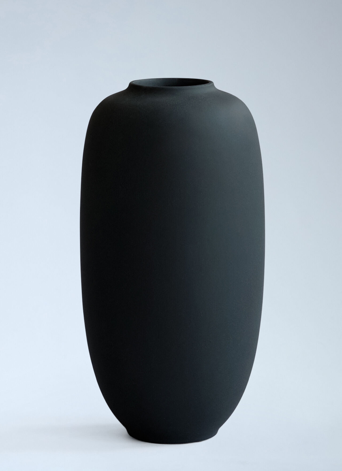 101 Copenhagen Unisex Black Matte Ceramic Vase - Vases One Size