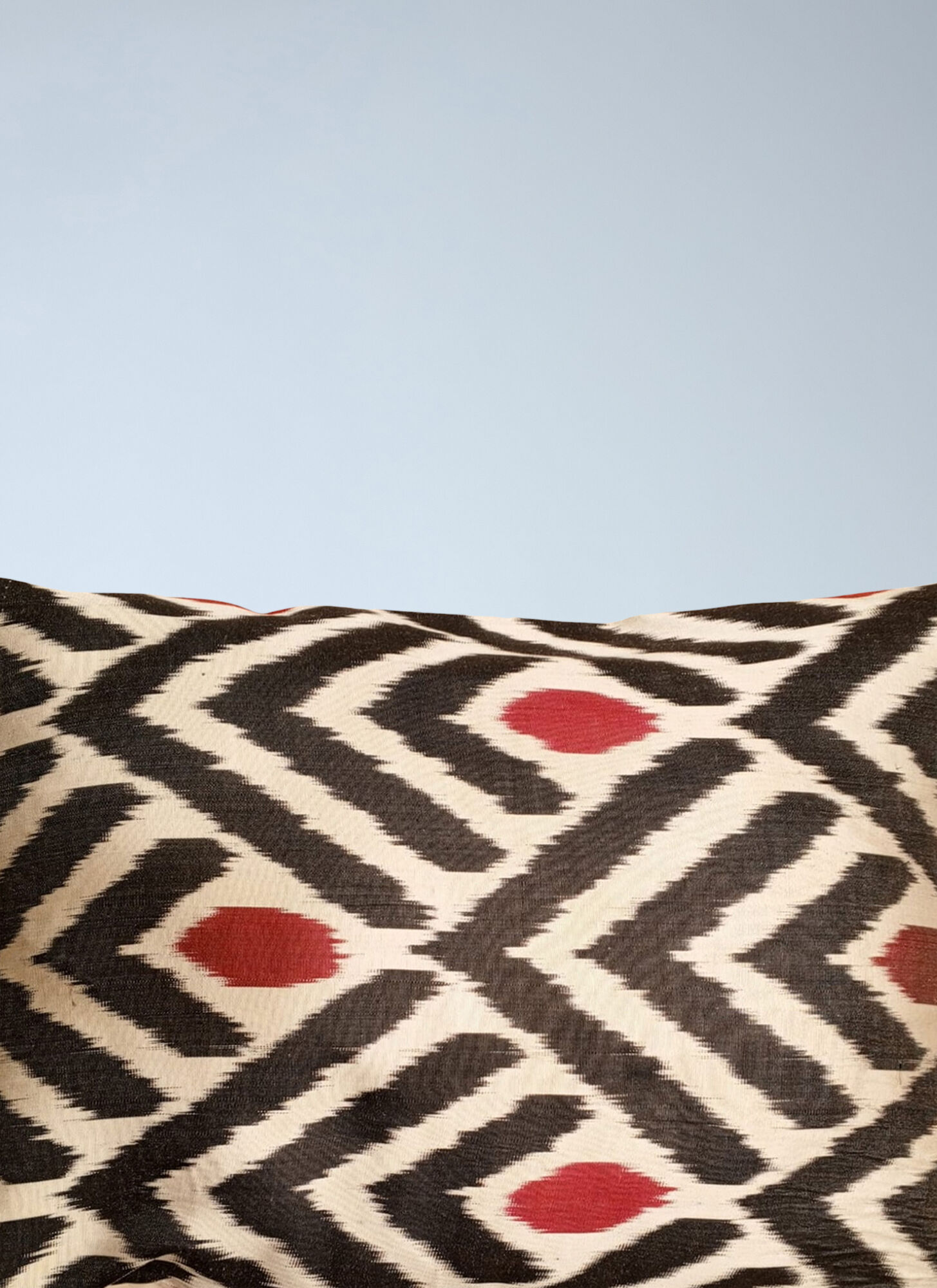  Les-ottomans Les-ottomans Geometric Patterned Cushion -  Textiles Multicolour One Size 