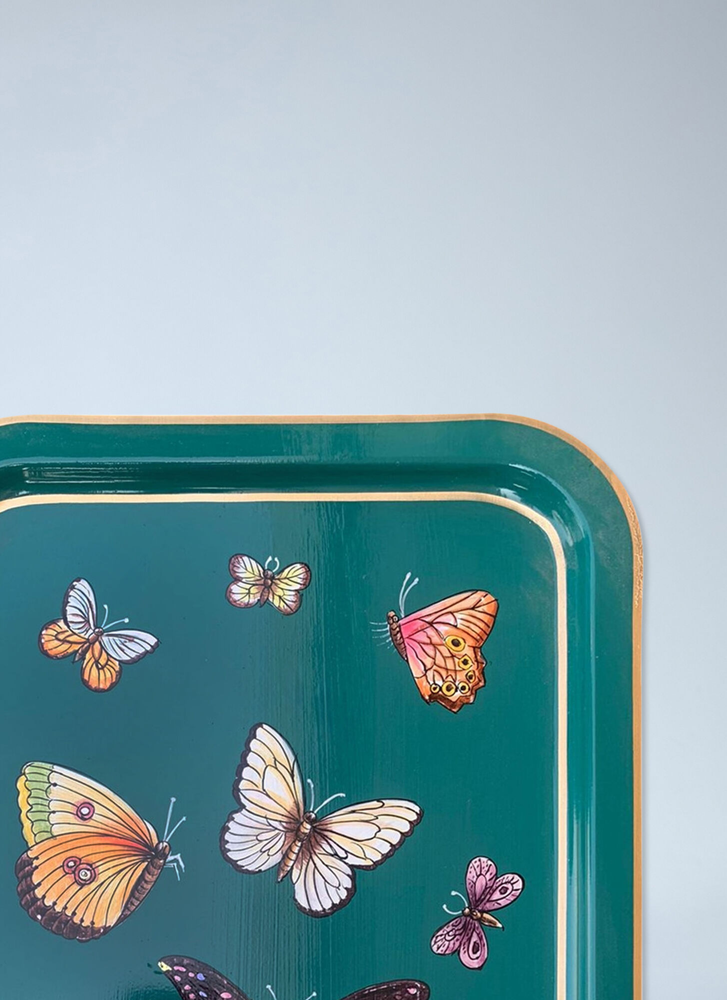  Les-ottomans Les-ottomans Butterfly Tray -  Kitchen Multicolour One Size 