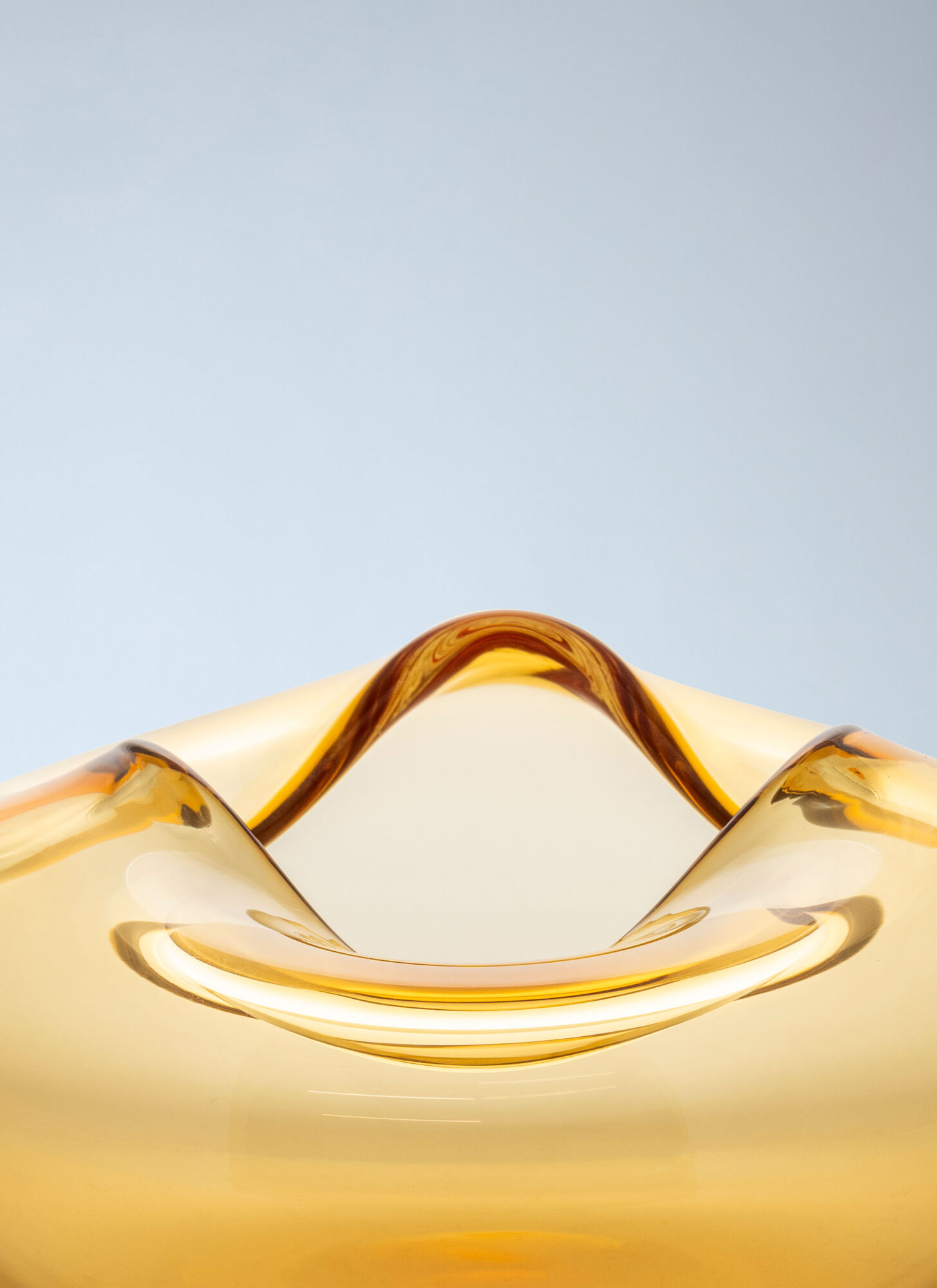  Gardeco Gardeco Small Ocean Vidrio Vase -  Vases Yellow One Size 