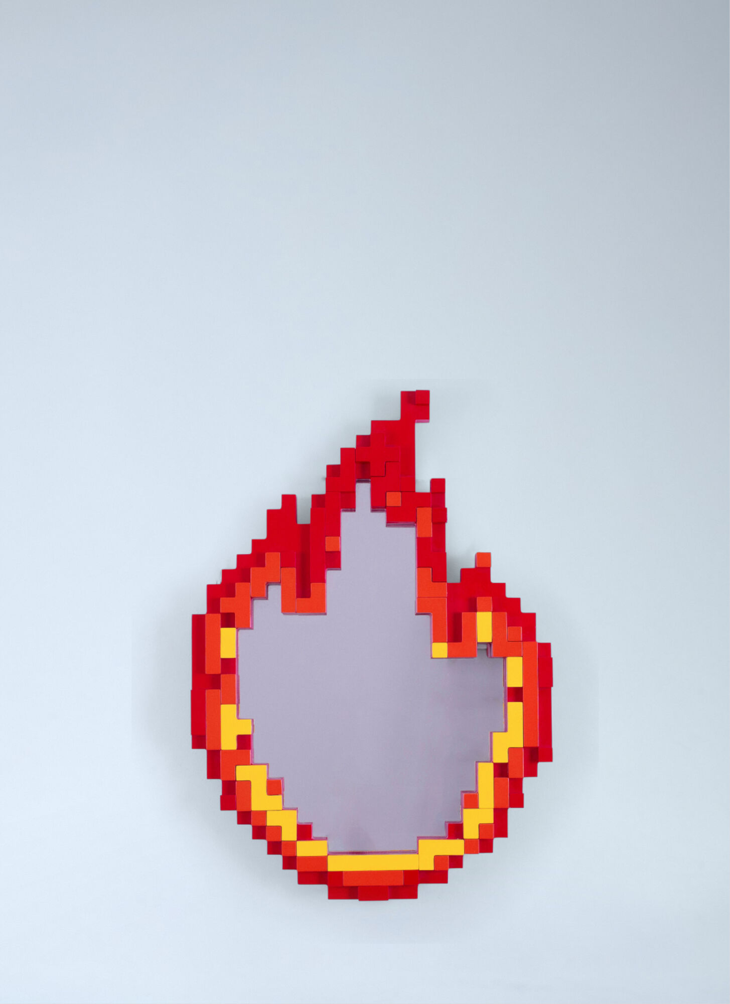 Seletti Unisex Clear Flame Mirror - Mirrors One Size