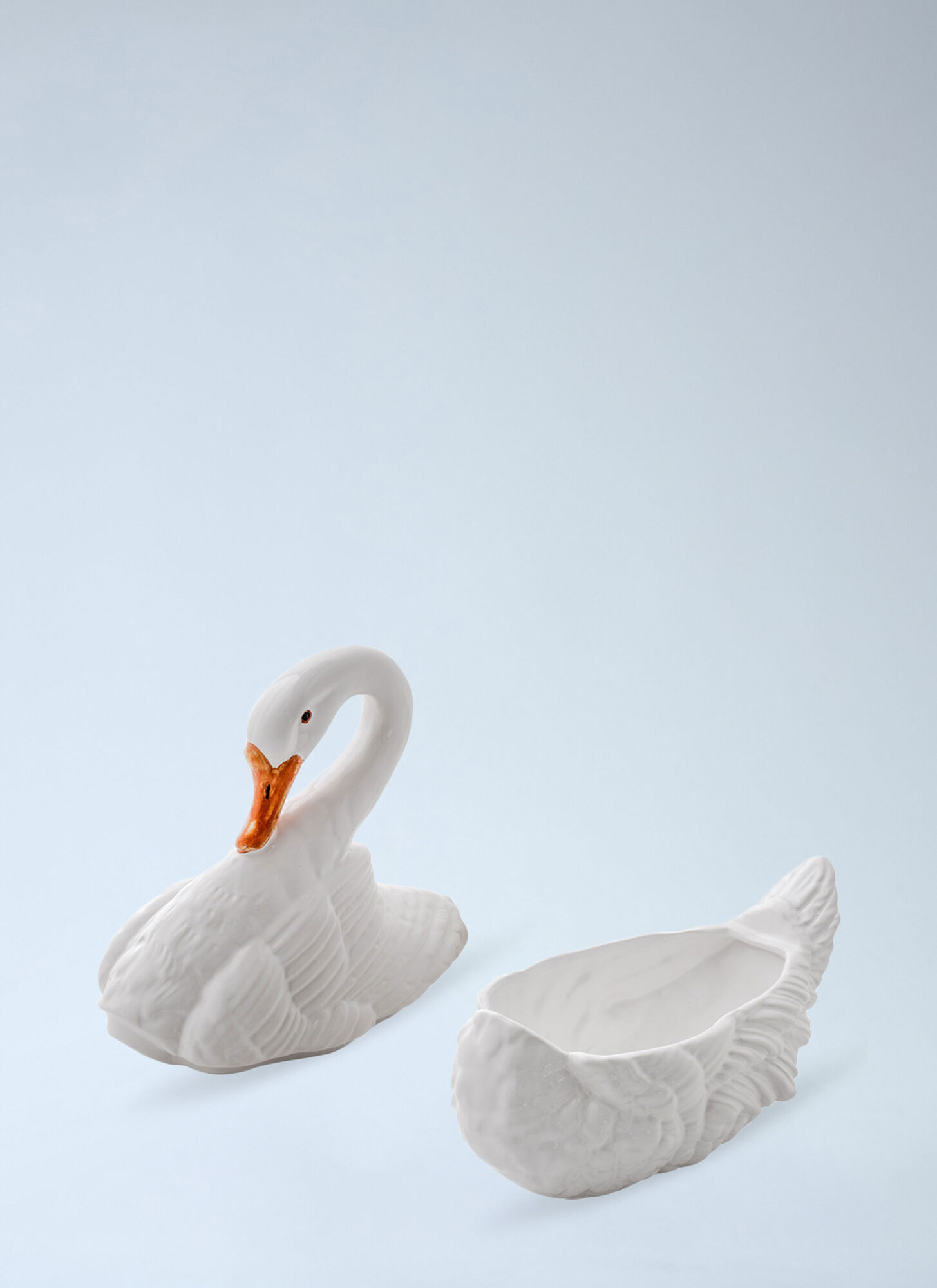  Bitossi Home Bitossi Home Cigno Tureen -  Kitchen White One Size 