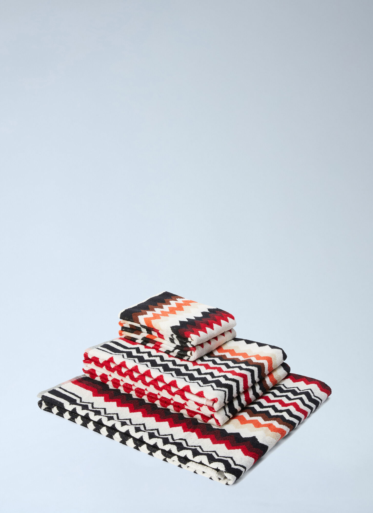 Missoni Unisex Multicolour Five Pieces Best Towel Set - Textiles One Size