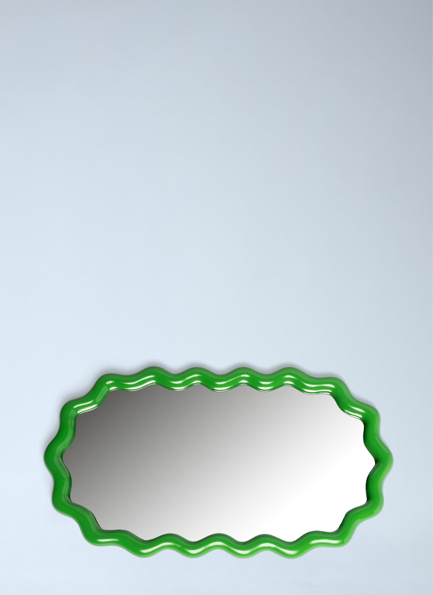  &k Amsterdam &k Amsterdam Zigzag Mirror -  Mirrors Green One Size 
