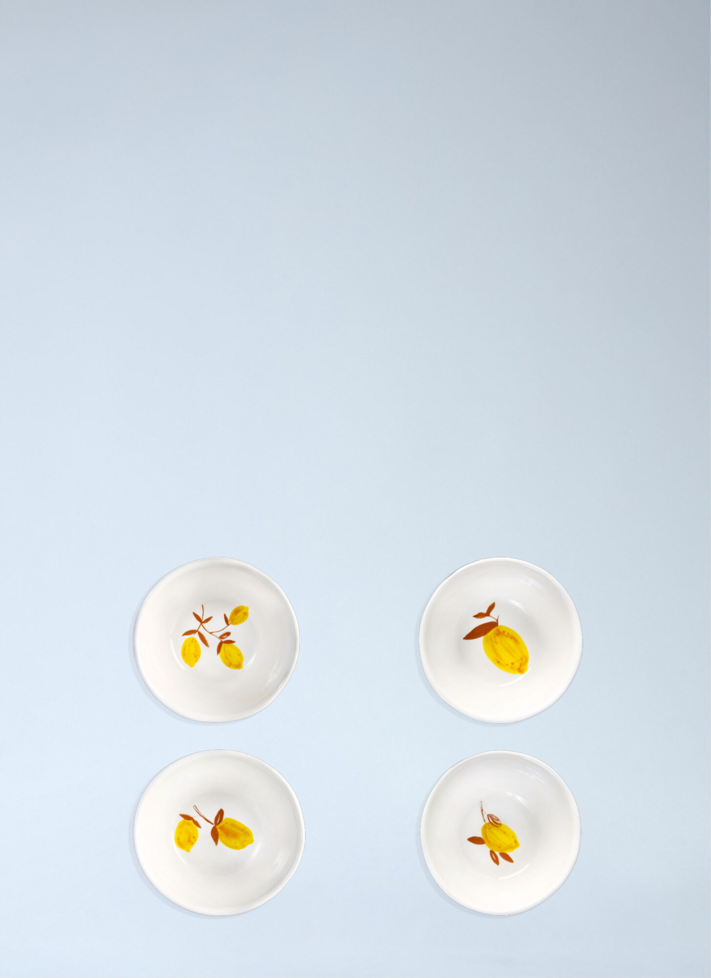  &k Amsterdam &k Amsterdam Set Of Four Lemon Moroccan Bowls -  Kitchen  Multicolour One Size 