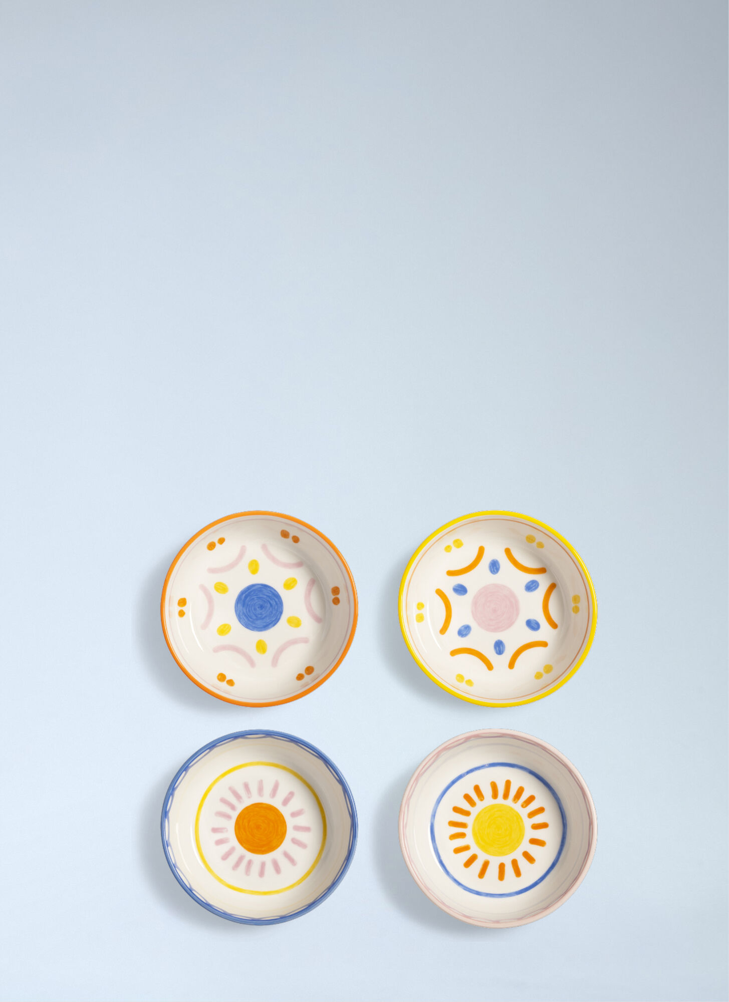  &k Amsterdam &k Amsterdam Set Of Four Boavista Bowls -  Kitchen Multicolour One Size 