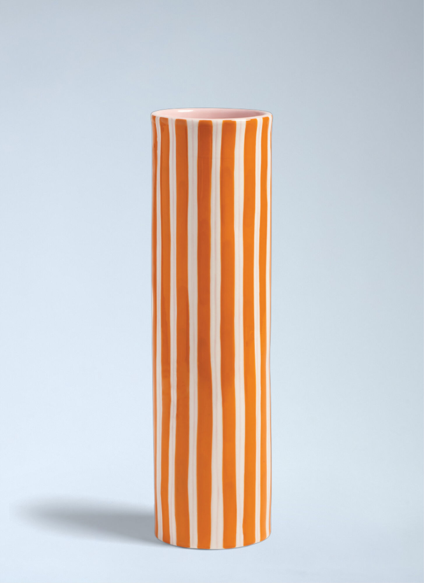 &K Amsterdam Unisex Orange Ray Vase - Vases One Size
