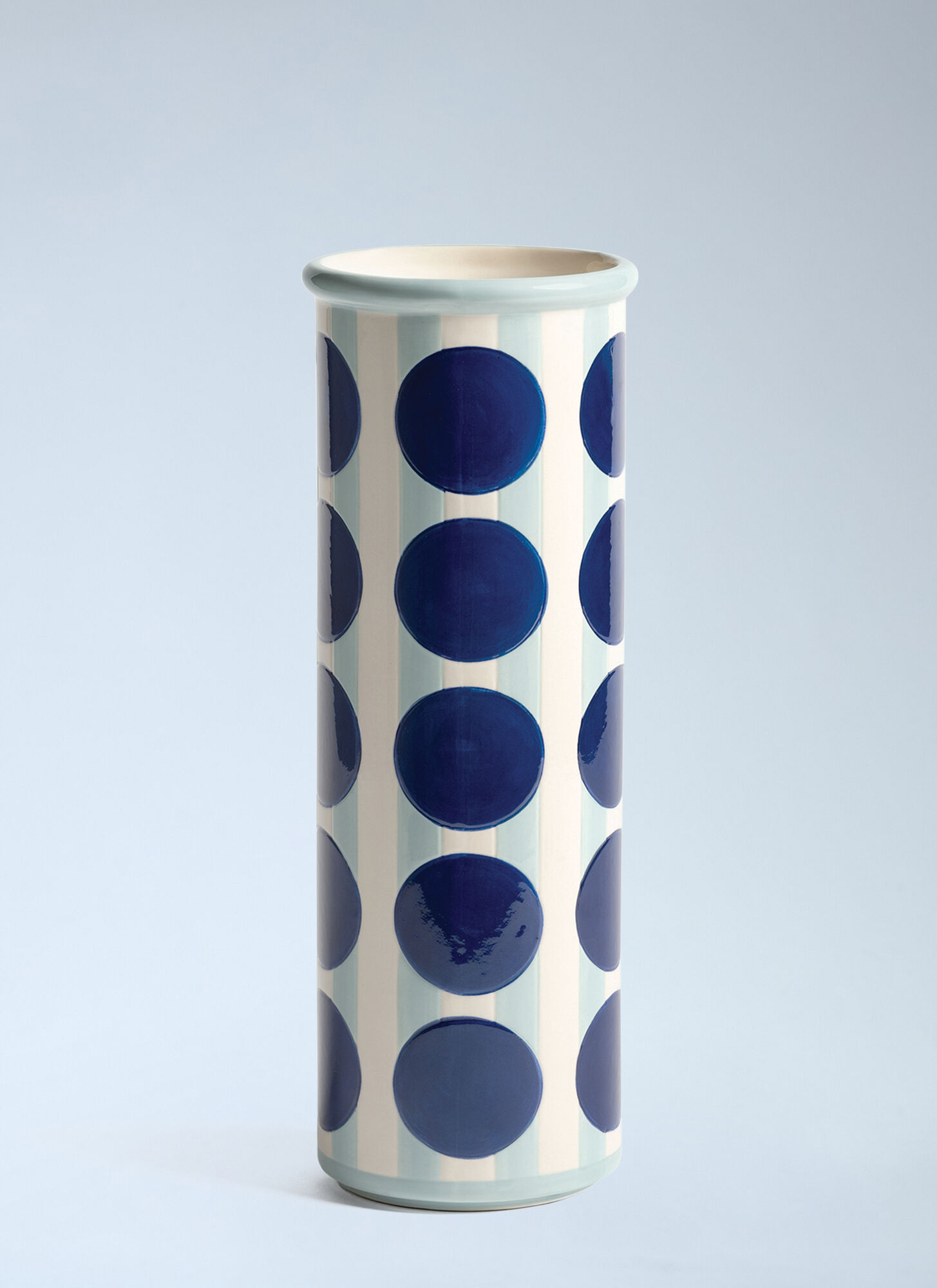 &K Amsterdam Unisex Multicolour Patch Dot Vase - Vases One Size