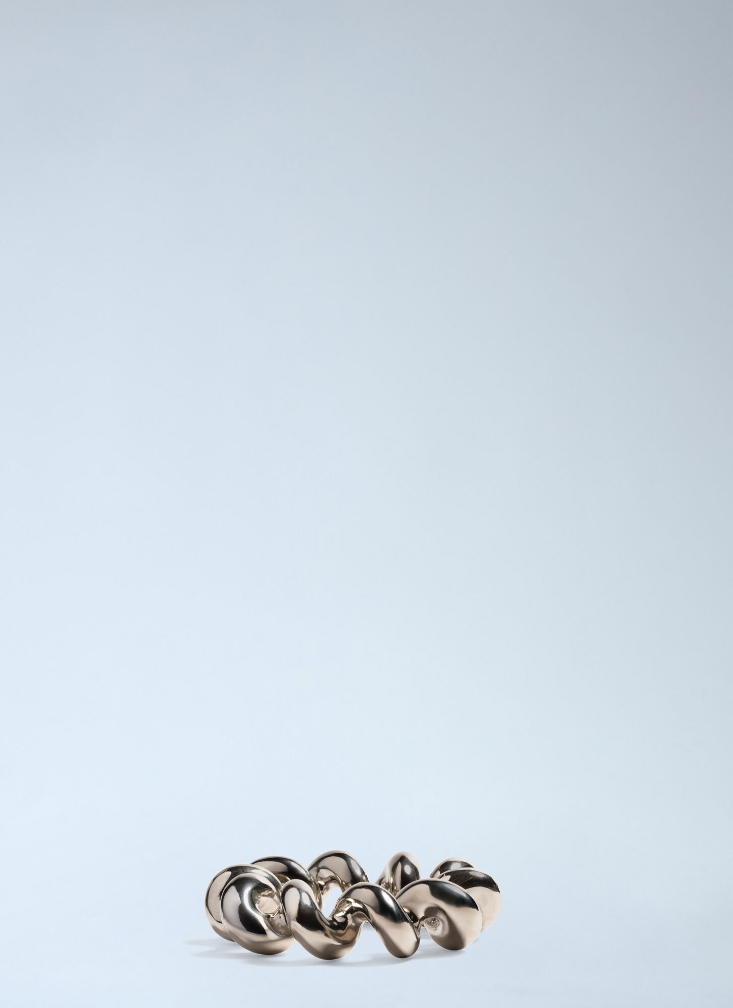  &k Amsterdam &k Amsterdam Twist Trivet -  Kitchen Silver One Size 