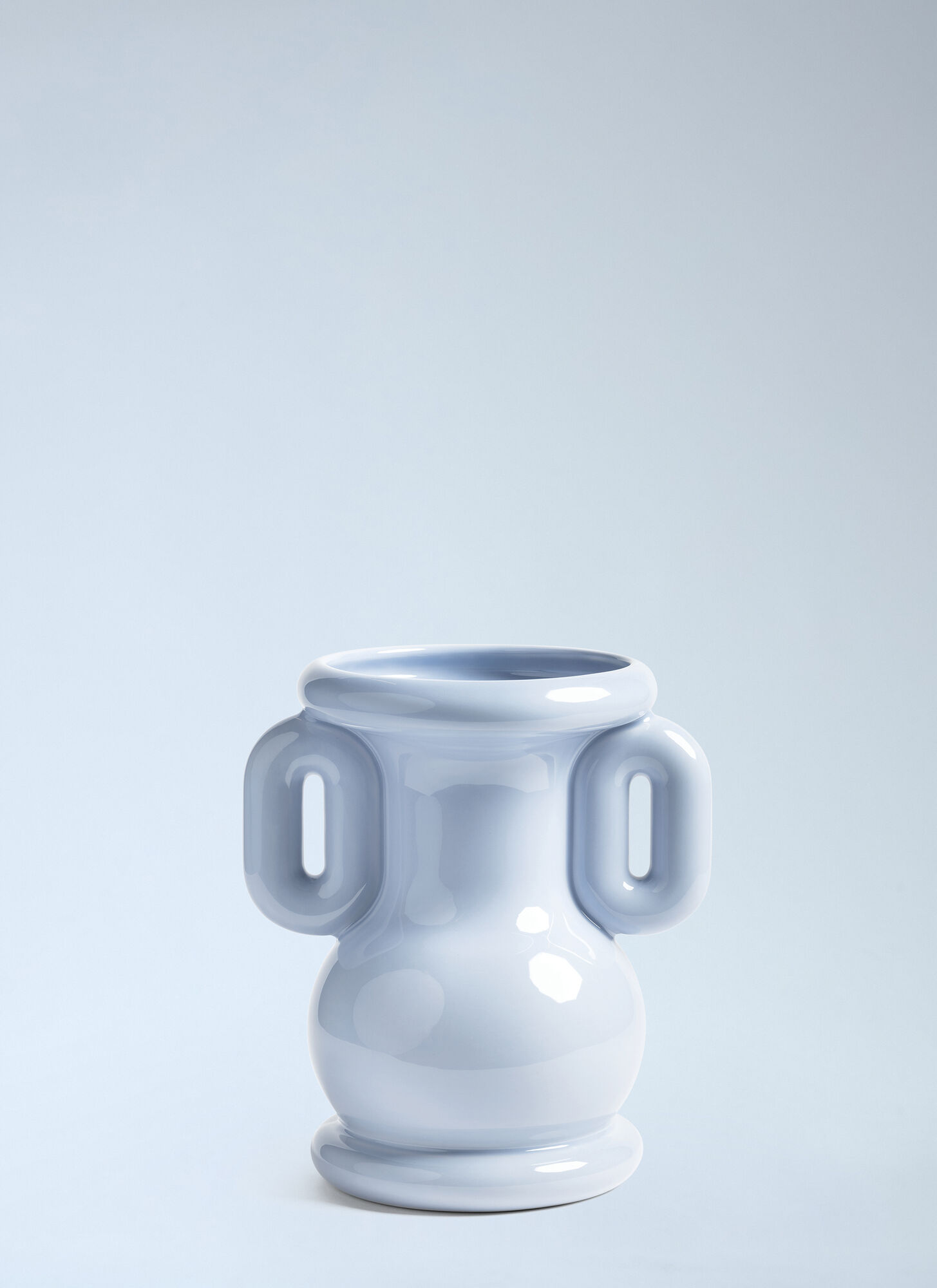 &K Amsterdam Unisex Blu - Amfora Vase, E, Size: One Size