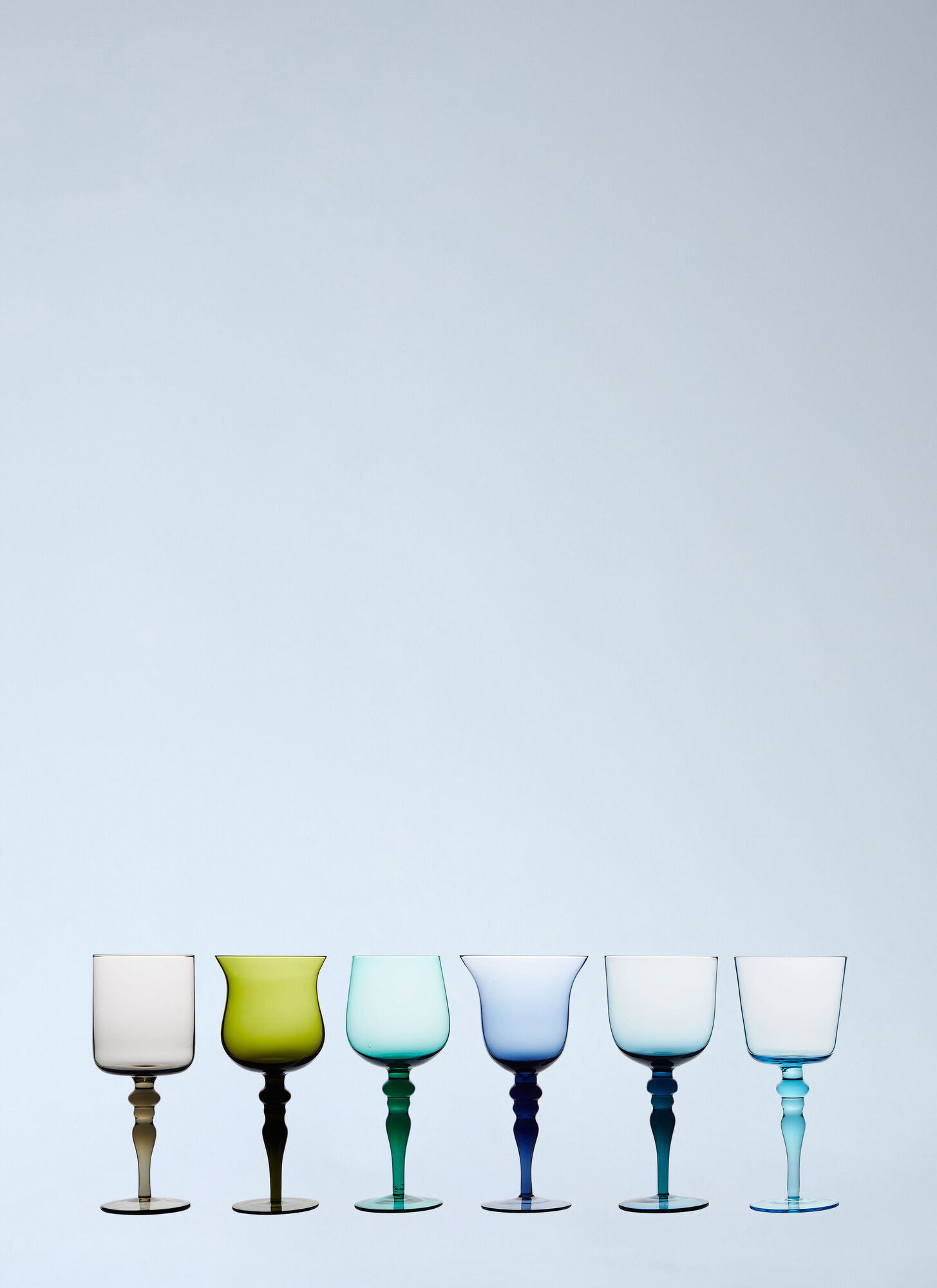  Bitossi Home Bitossi Home Set Of Six Glasses -  Glassware Blue One Size 