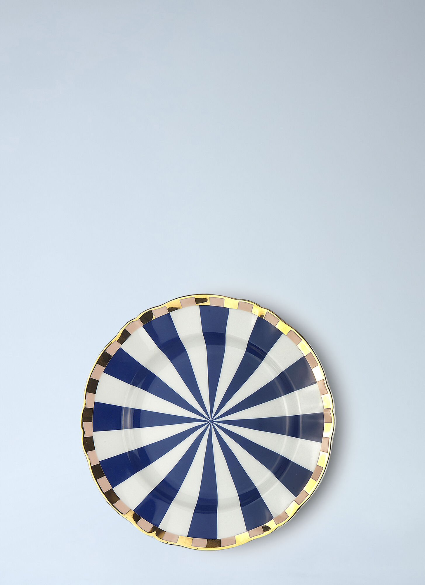 Bitossi Home Unisex Multicolour Set Of Four Fortuna Dessert Plate - Kitchen One Size