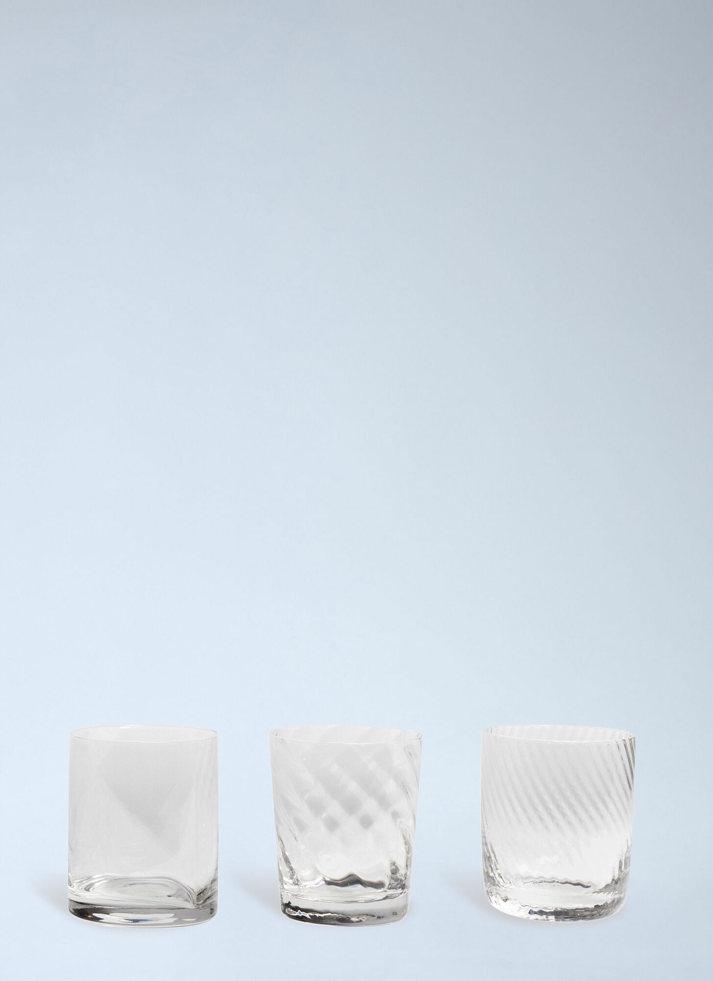  Bitossi Home Bitossi Home Set Of Six Assorted Tumblers -  Glassware Clear One Size 