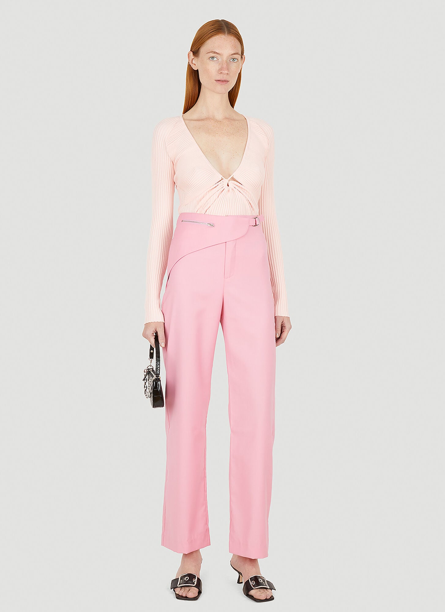  Wynn Hamlyn Wynn Hamlyn Linda Top - Frau Tops Pink S 
