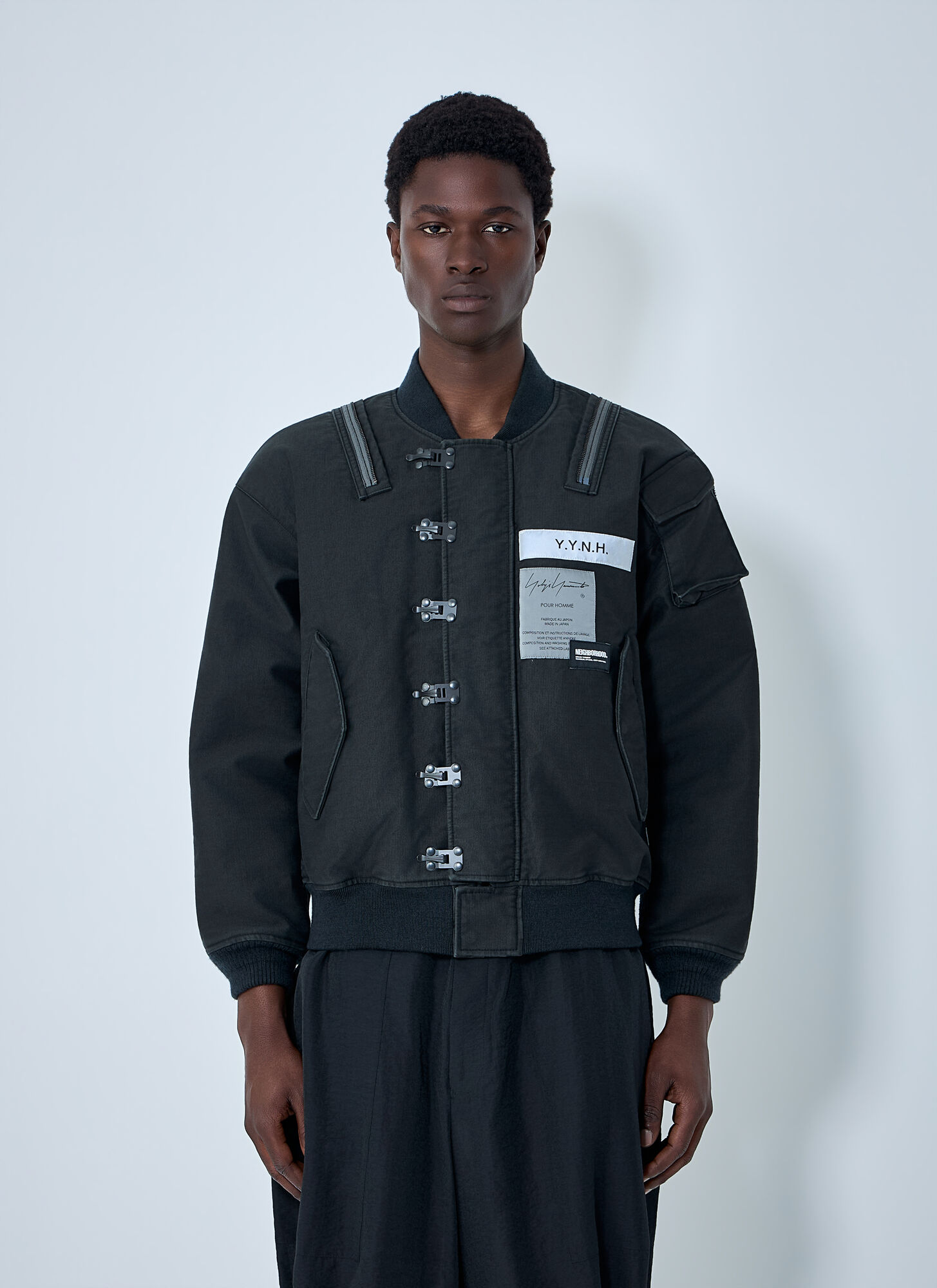 Yohji Yamamoto Uomo Nero - X Neighborhood Submarine Blouson, Size: 4