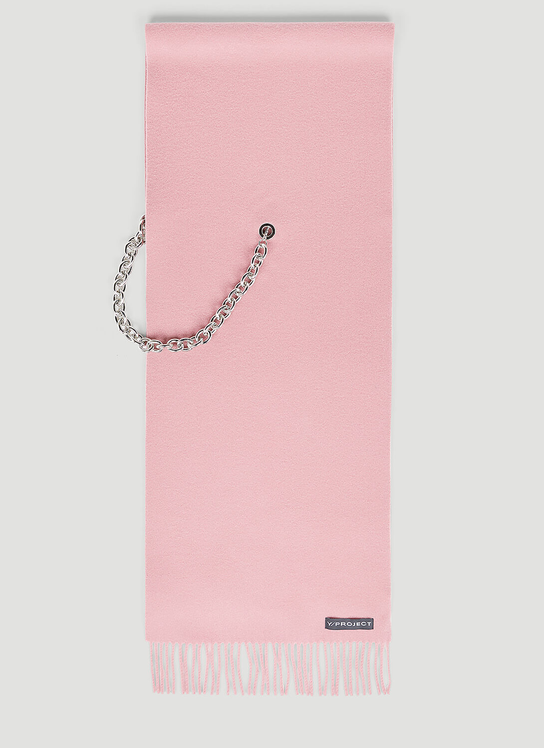 Shop Y/project Chain Scarf In Pink