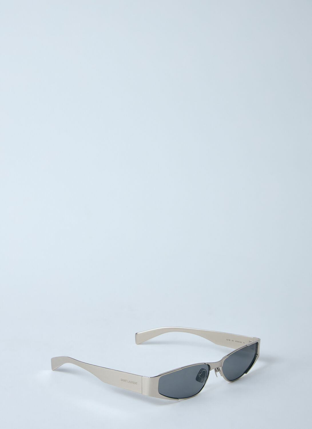 Saint Laurent Sl 739 Sunglasses In Silver