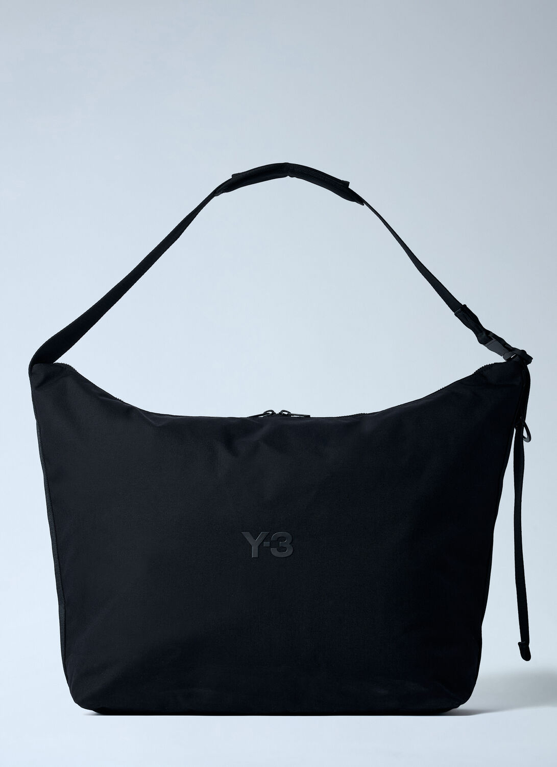 Y-3 Large Logo Motif Crossbody Bag In Black