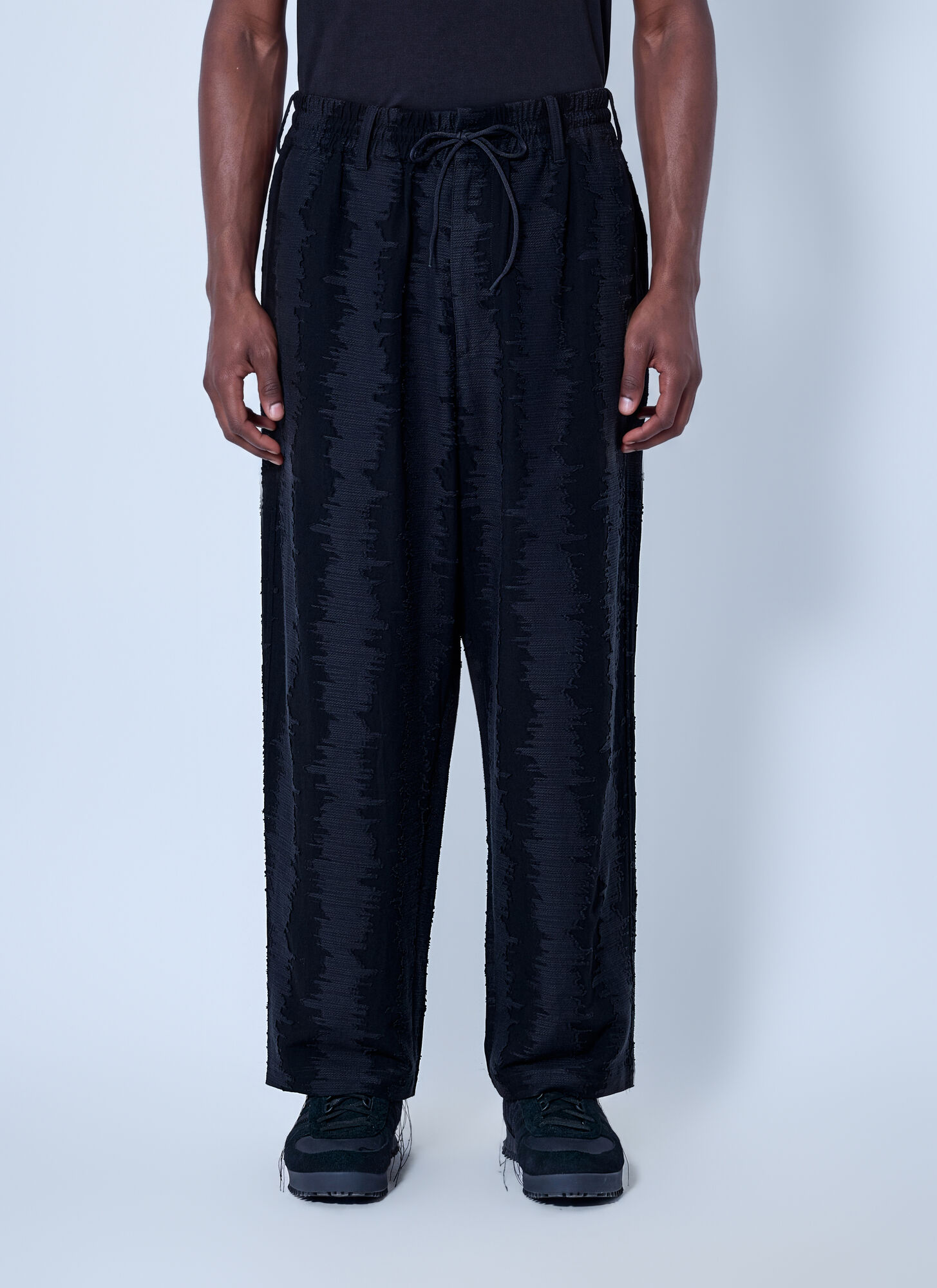 Y-3 Deco Stitch Track Pants - Man Pants Black S