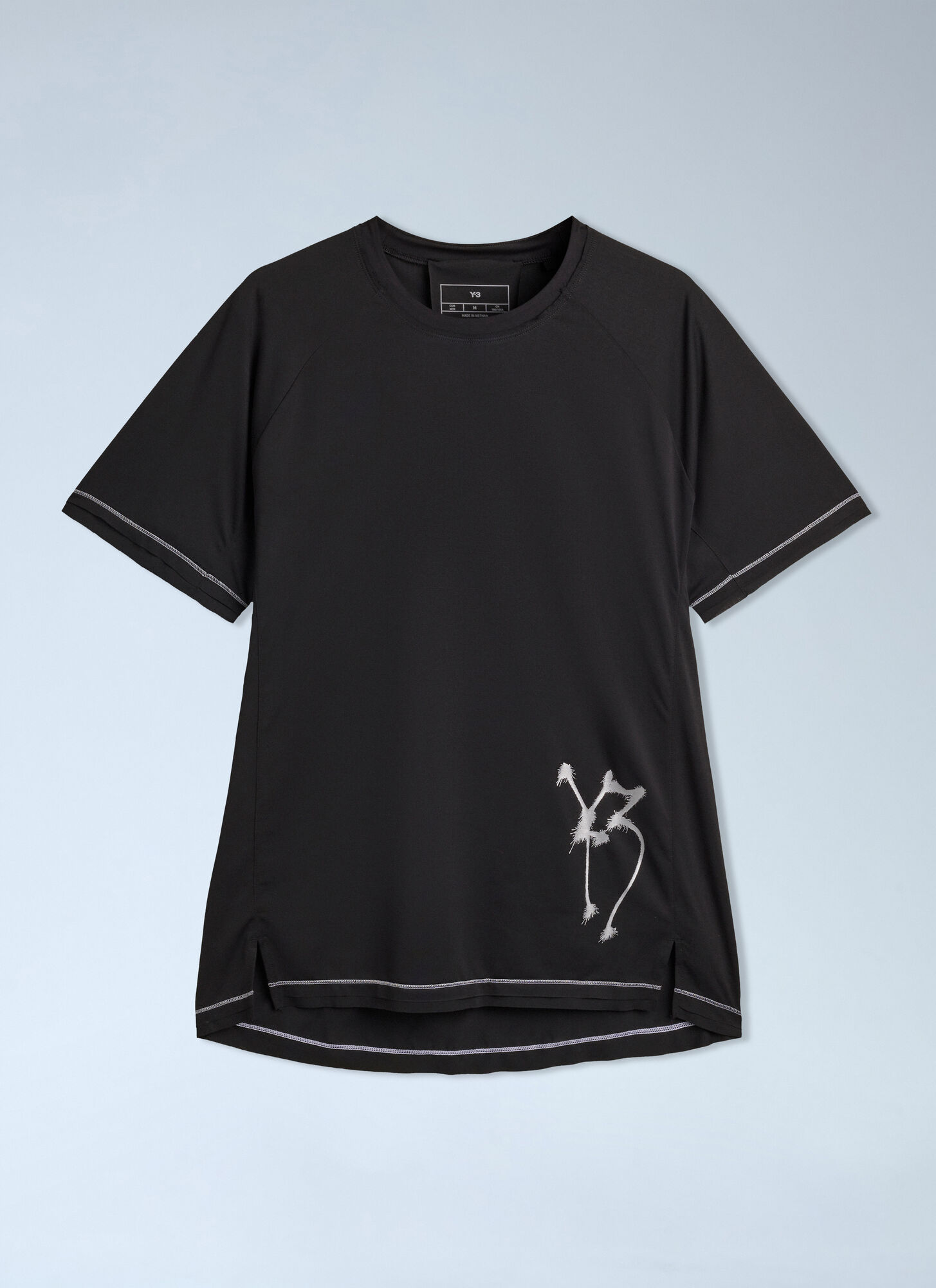 Y-3 X Chito Uomo Nero - Gfx Graphic Short Sleeve T-Shirt, Size: L