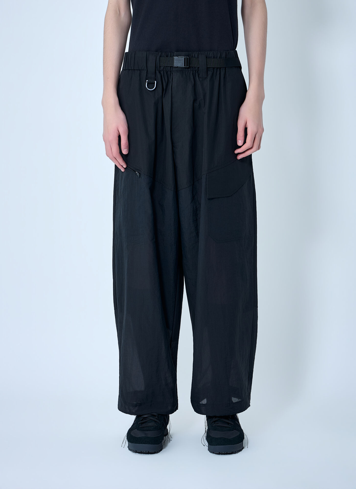 Y-3 Straight Leg Pants - Pants Black M - Immagine 1