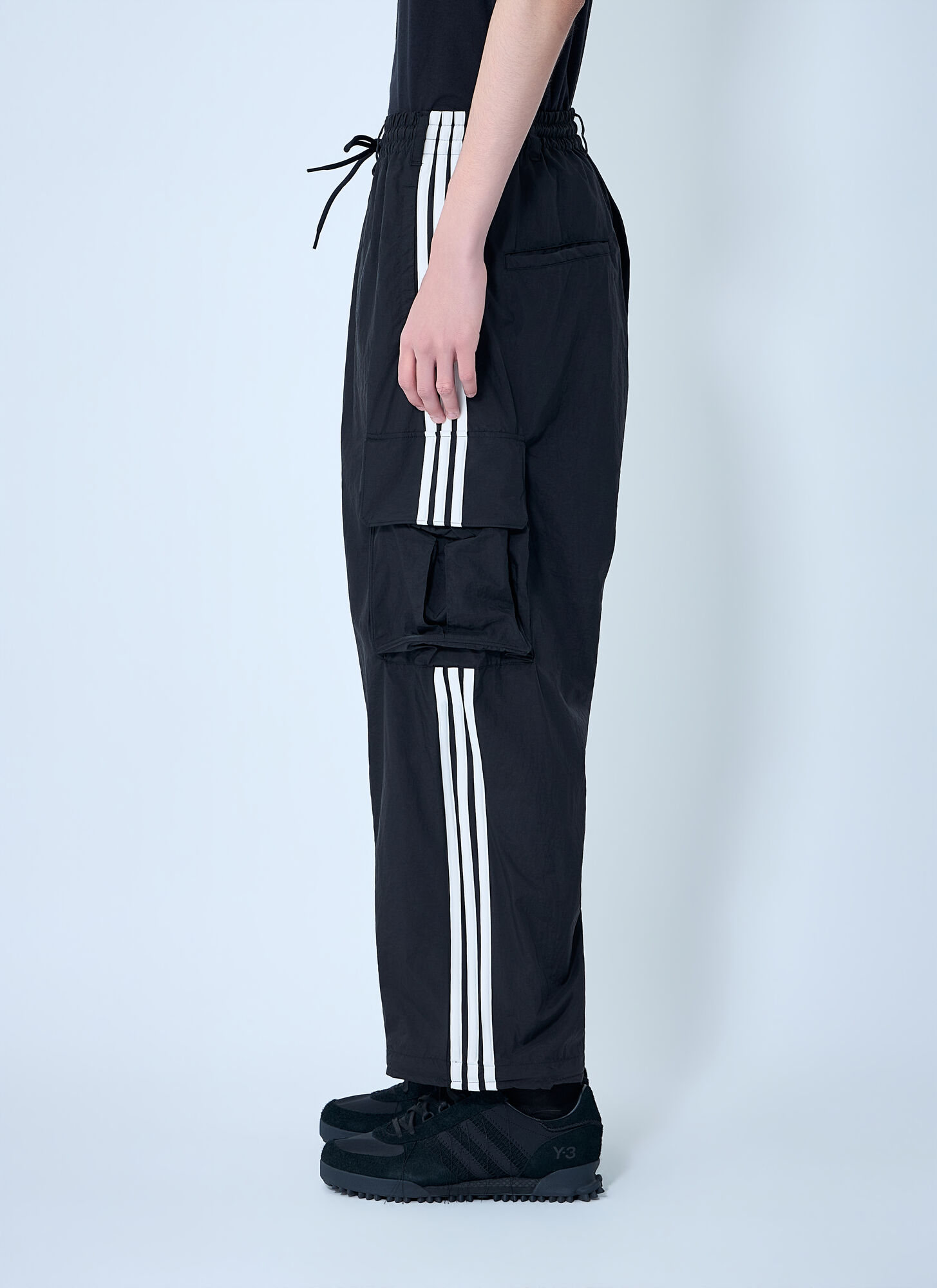  Y-3 Y-3 Nylon Wired Cargo Pants -  Hosen Black M 