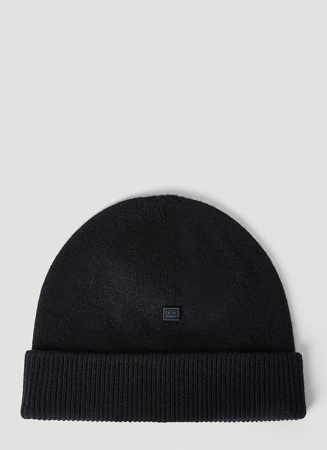 Face Patch Beanie Hat