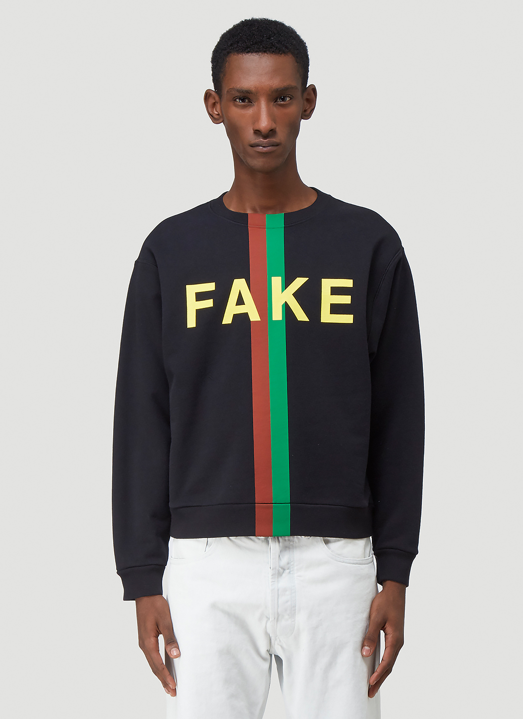 Gucci Fake Not Sweatshirt in Black | LN-CC®