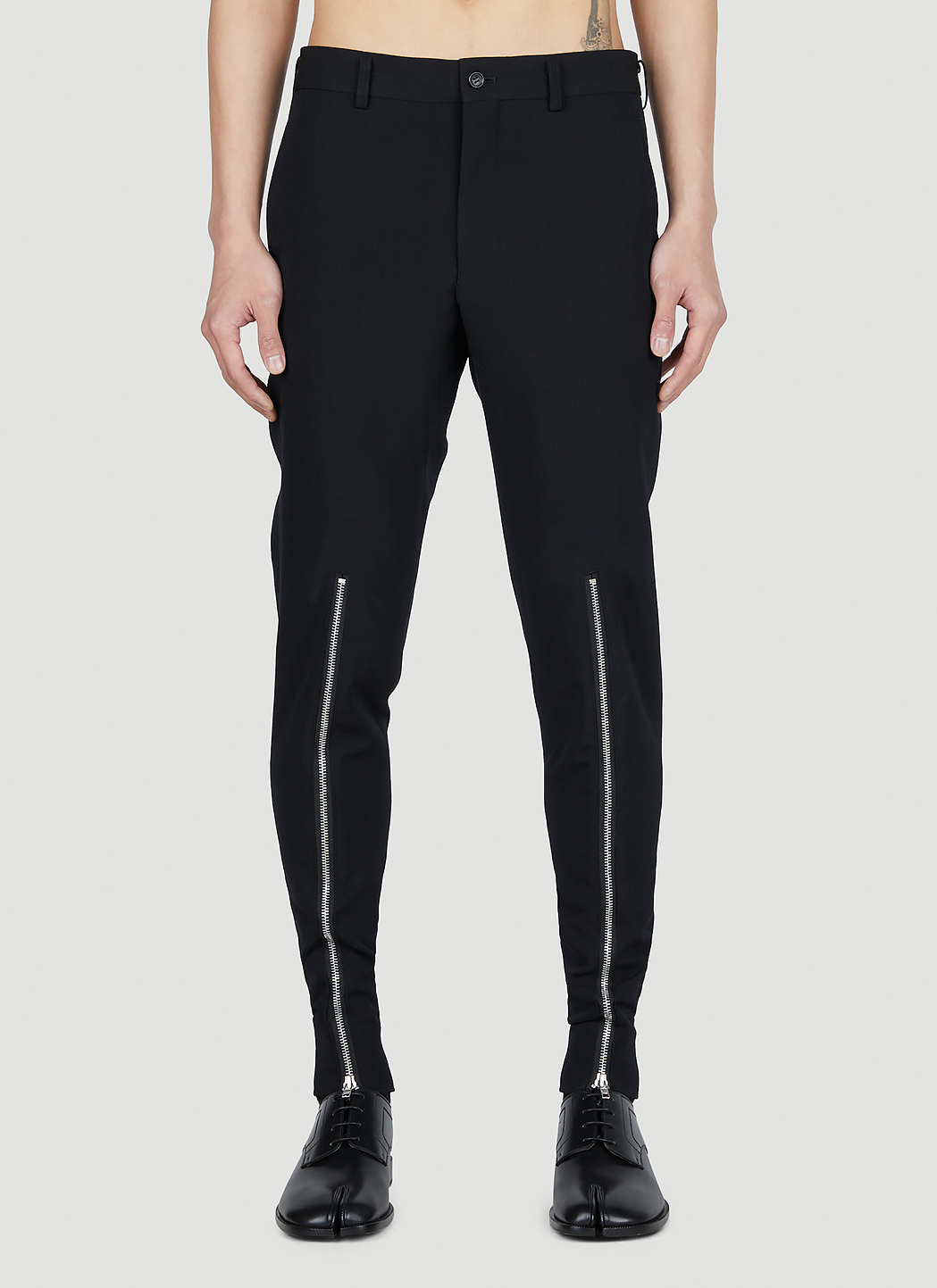 Zip Motif Pants