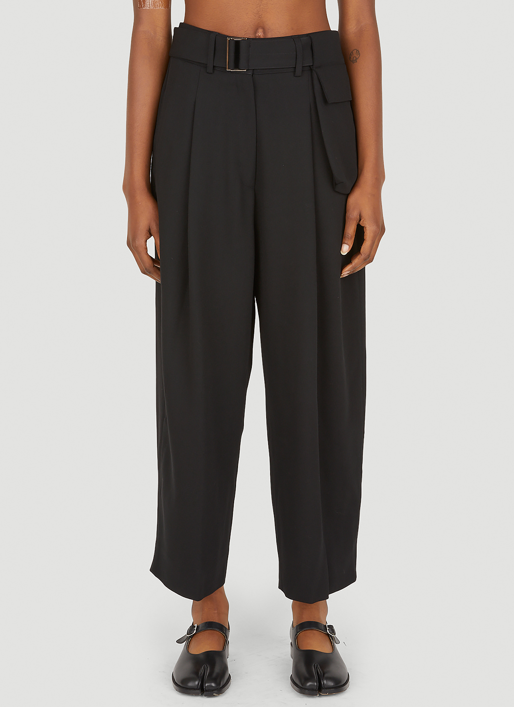 Cropped Volume Pants