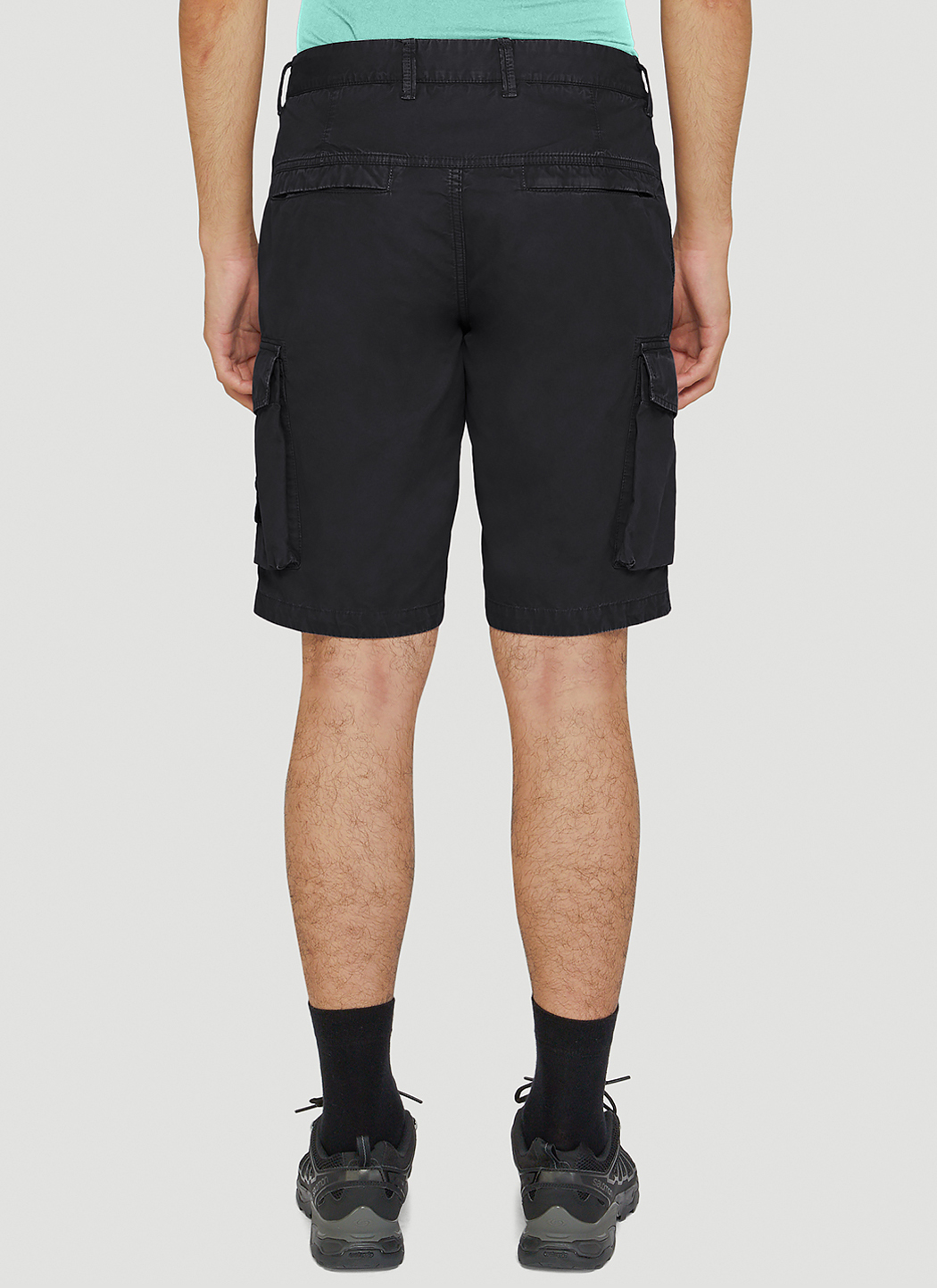 mens stone island cargo shorts