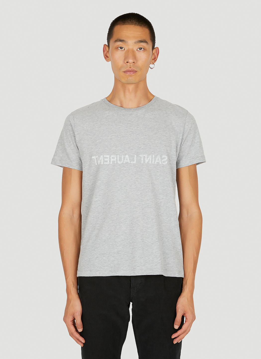 Reverse Logo Print T-Shirt