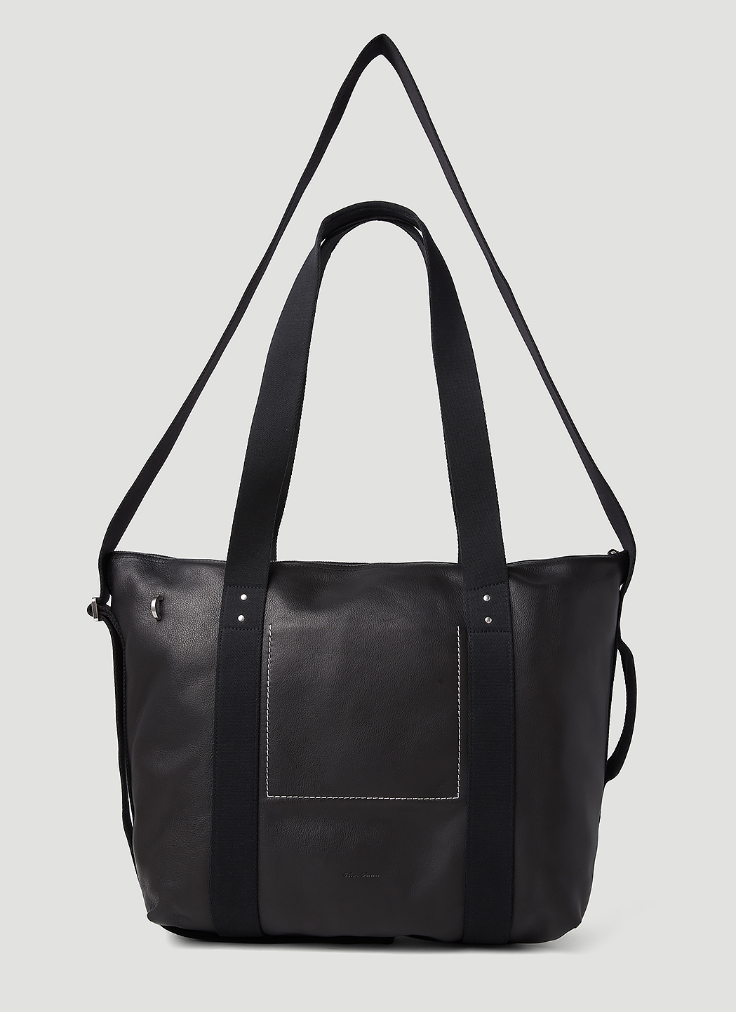 Rick Owens Trolley Leather Tote Bag in Black | LN-CC®